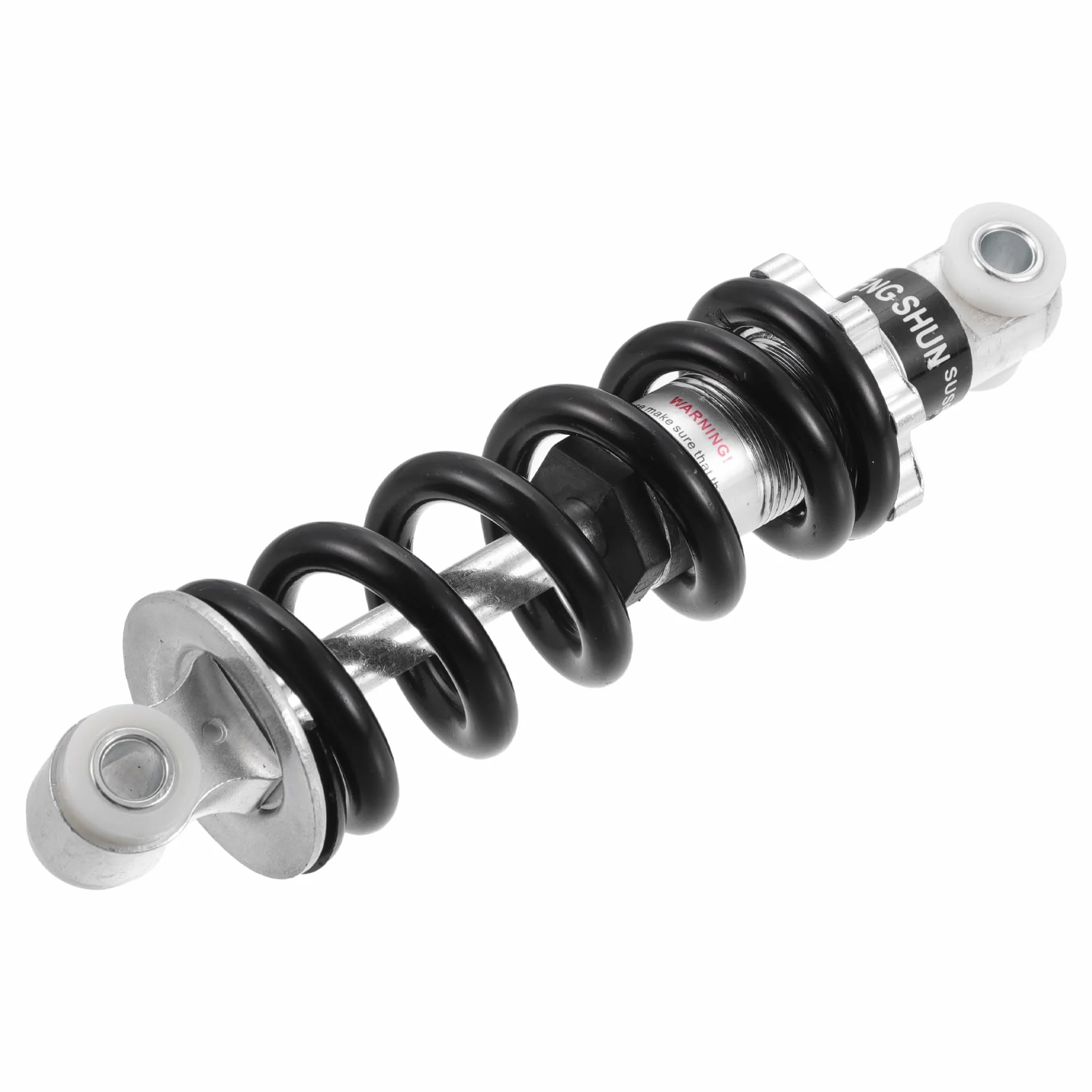 X AUTOHAUX Tylny amortyzator 160 mm 750 lb do skuterów Dirt Bike srebrny