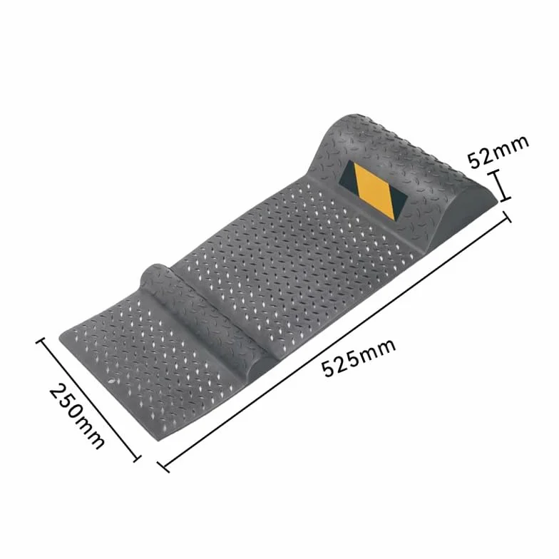 Ogranicznik Do Garażu Stoper Najazd Asystent Parkowania Odbojnik Klin 25 x 52,5 x 5,2 cm