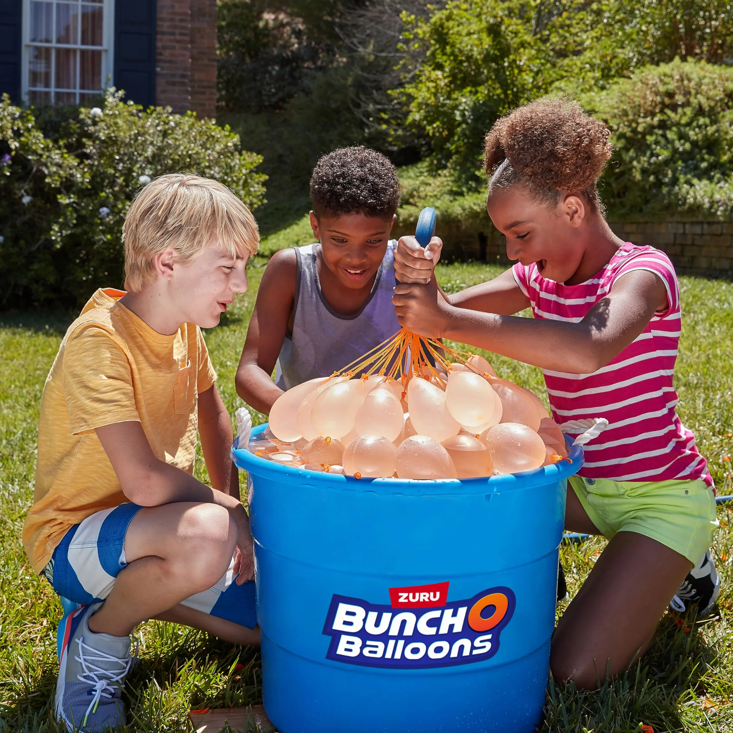 Balony Zuru Bunch O (kolor może się różnić, 3 pęczki, 100 samogwintujących, balonów do szybkiego napełniania), 1 opakowanie