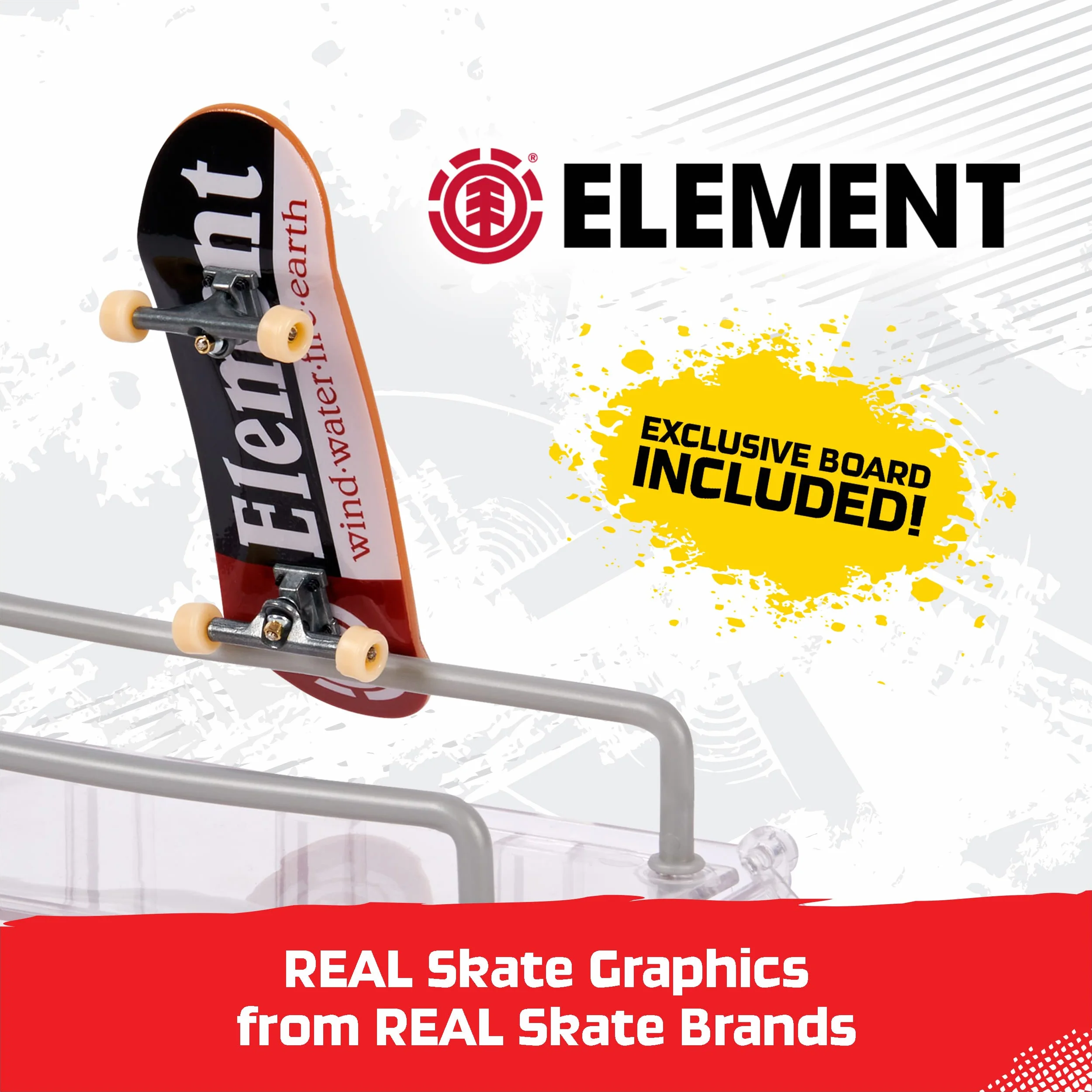 Tech Deck Ted Acs Play N Display Sk8Shop Gml Zabawkowa Rampa, Wielokolorowy, Od 6 Lat