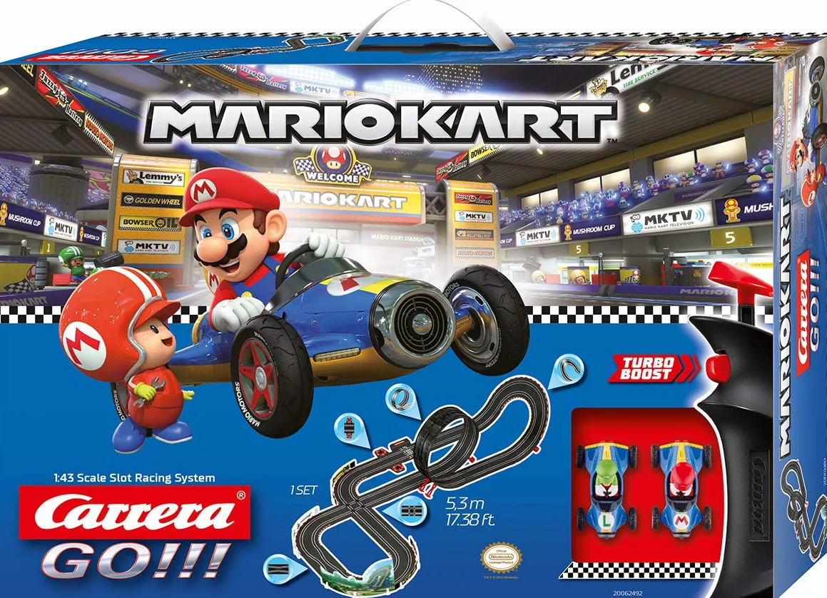 Carrera 20062492 Nintendo Mario Kart 8, wielokolorowy, 58 x 10 x 40 cm