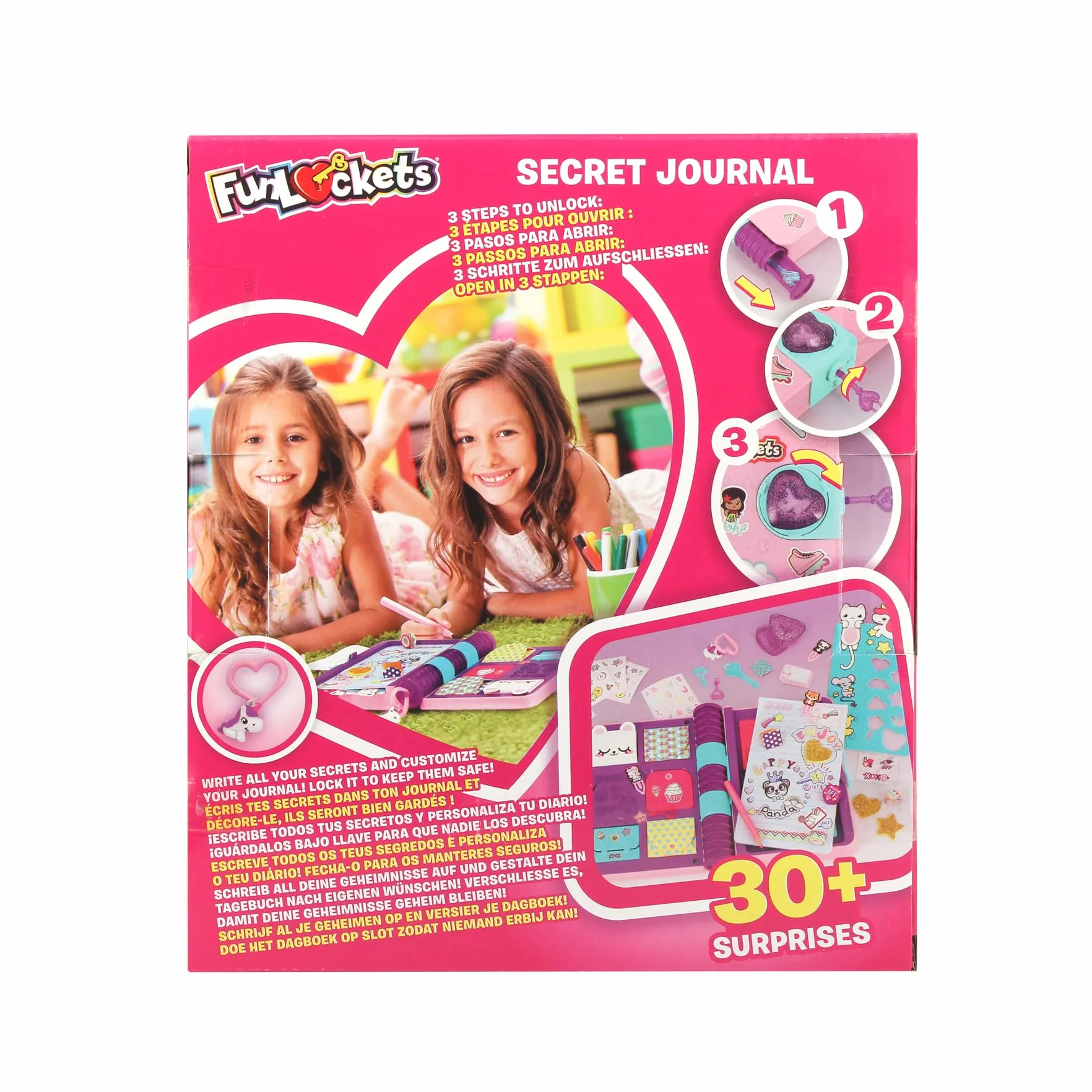 KD FUNLOCKETS SECRET JOURNAL
