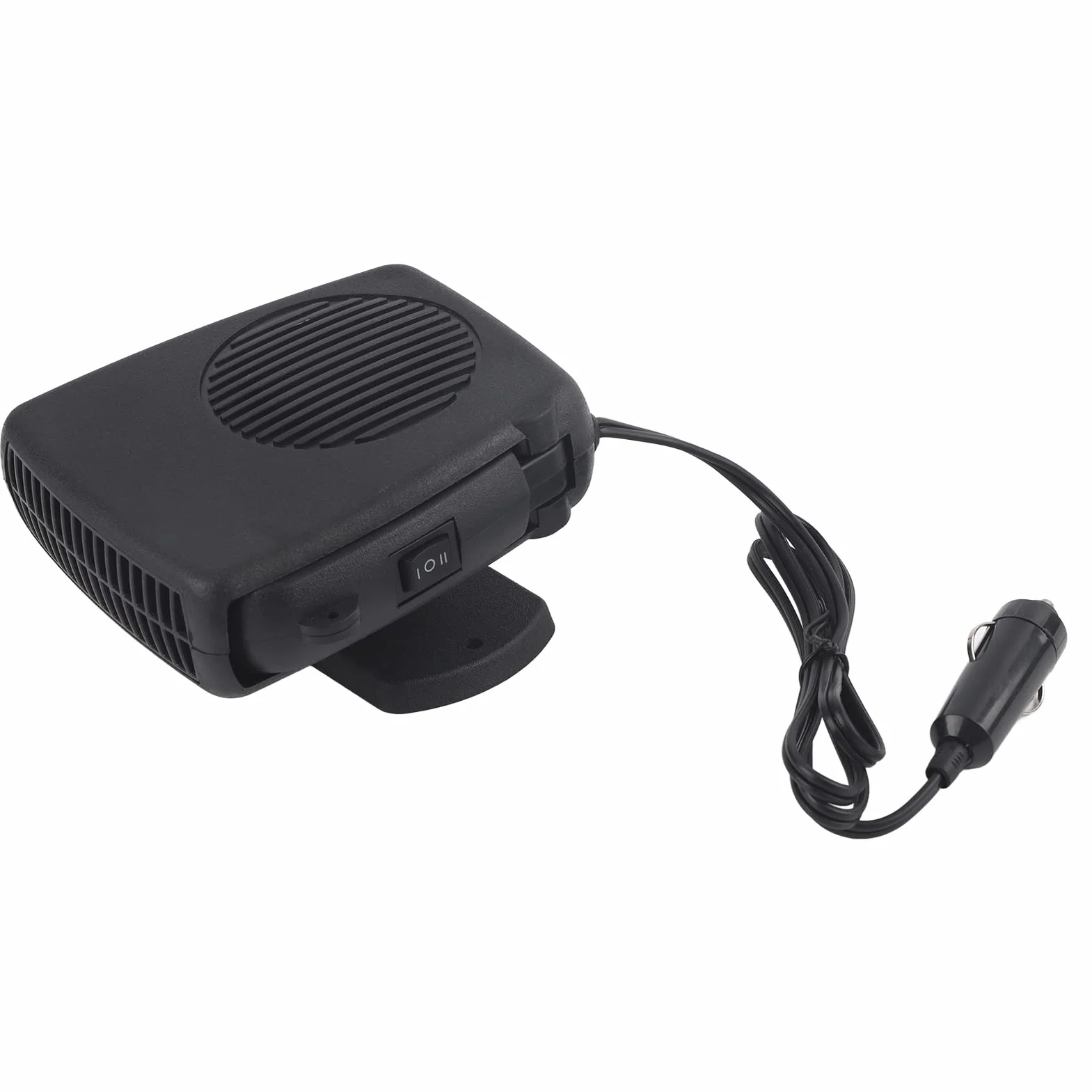 360-stopniowe Narzędzie do Czyszczenia Przedniej Szyby, 12V 200W Samochód Przenośny 2 w 1 Ceramiczny Podgrzewacz do Ogrzewania, Wentylator Defroster Demister Universal