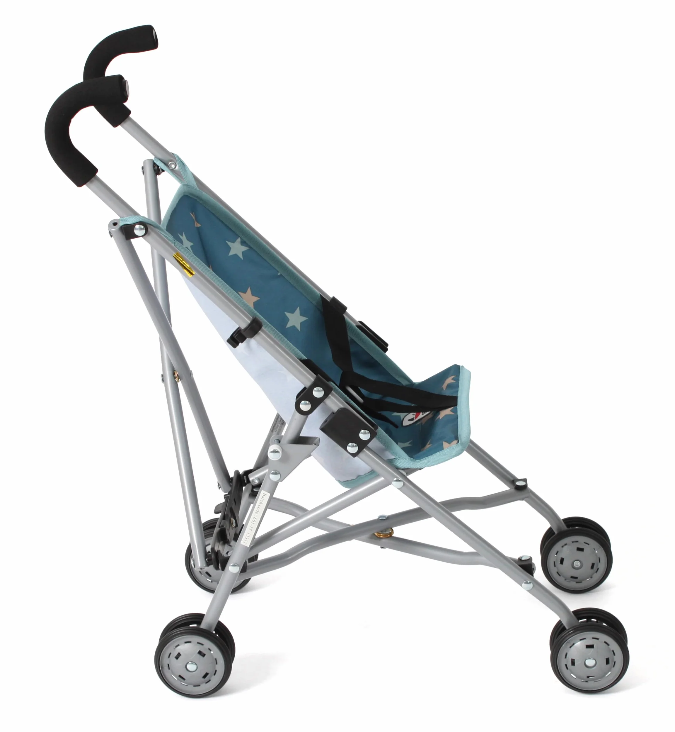 Bayer Chic 2000 - Buggy dla lalek Roma, wózek dla lalek, mini buggy, gwiazdka turkusowa