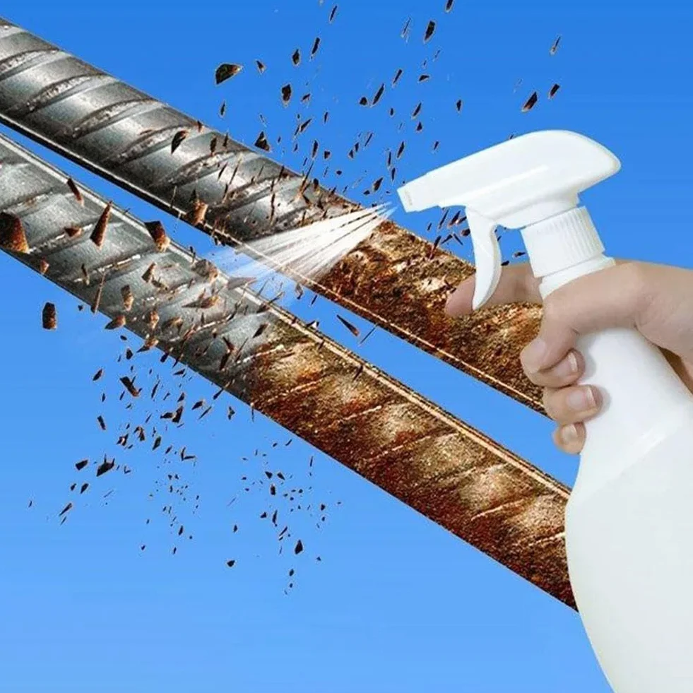 Mocny odrdzewiacz do metalu, stali nierdzewnej, wielofunkcyjny, do usuwania rdzy, spray, 500 ml
