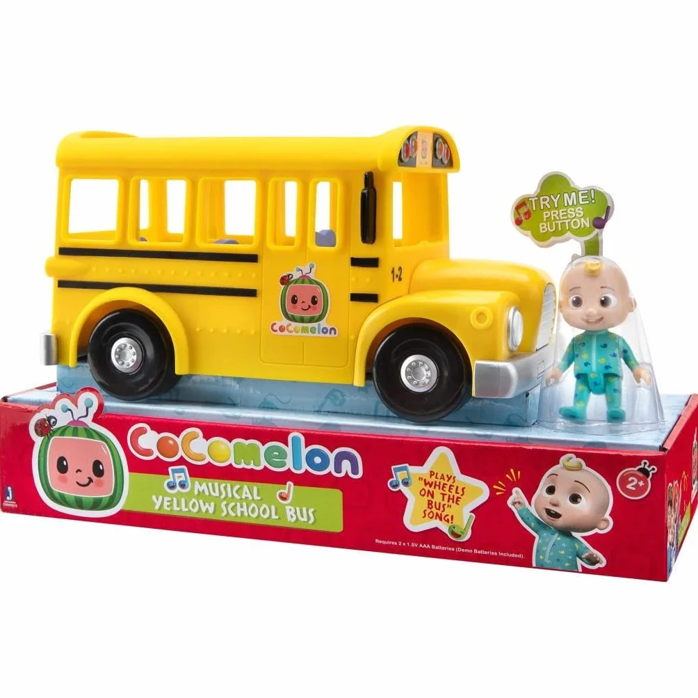 CoComelon CMW0015 Muzyczny Szkolny Autobus Cmw0015 Żółty
