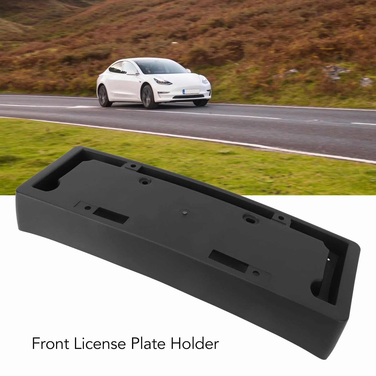 Przednia Tablica Rejestracyjna Tesla 3 2017-2023 1096834-00-B Uchwyt Montażowy