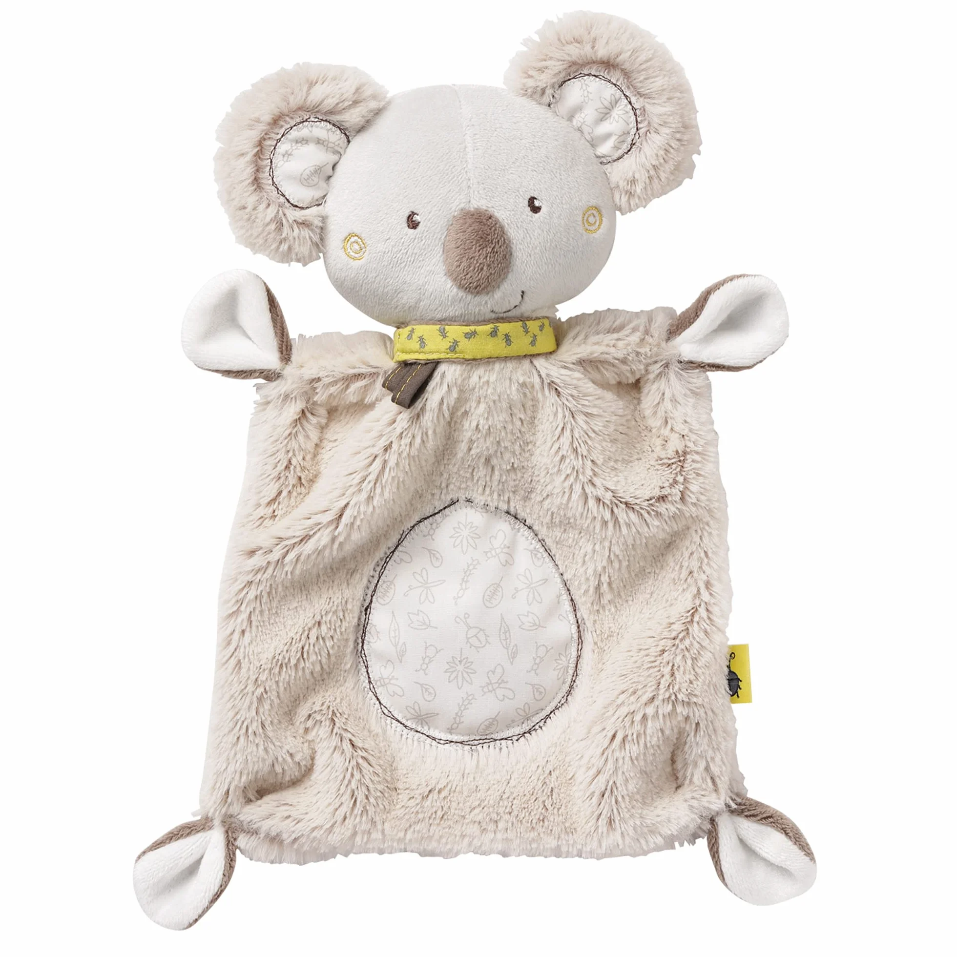 Fehn Schmusetuch Baby Schnuffeltuch mit Koala Köpfchen - Kuscheltuch für Neugeborene - Kuscheltier Spielzeug Stofftier - Plüschtier Stofftuch zum Kuscheln für Babys und Kleinkinder ab 0+ Monaten