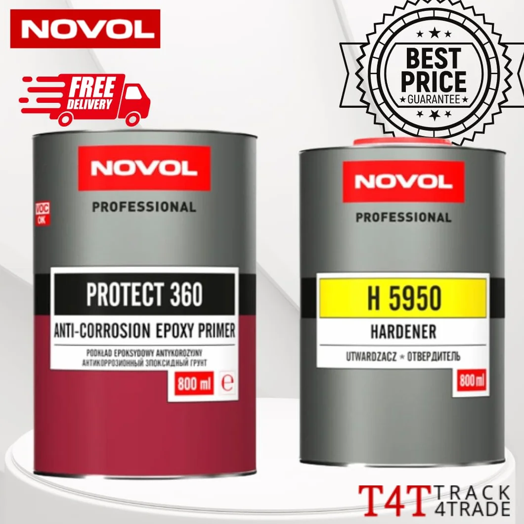 Novol Protect 360 epoksydowa farba podkładowa antykorozyjna 2K 1,6 l 1:1