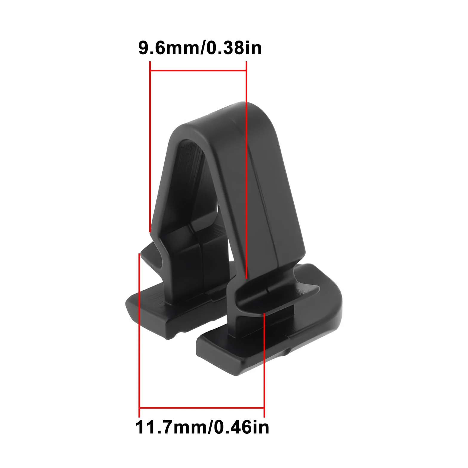 Klipsy do mocowania listew wnętrza samochodowego kompatybilne z Volvo 850 1991-1996 11,7x9,6mm