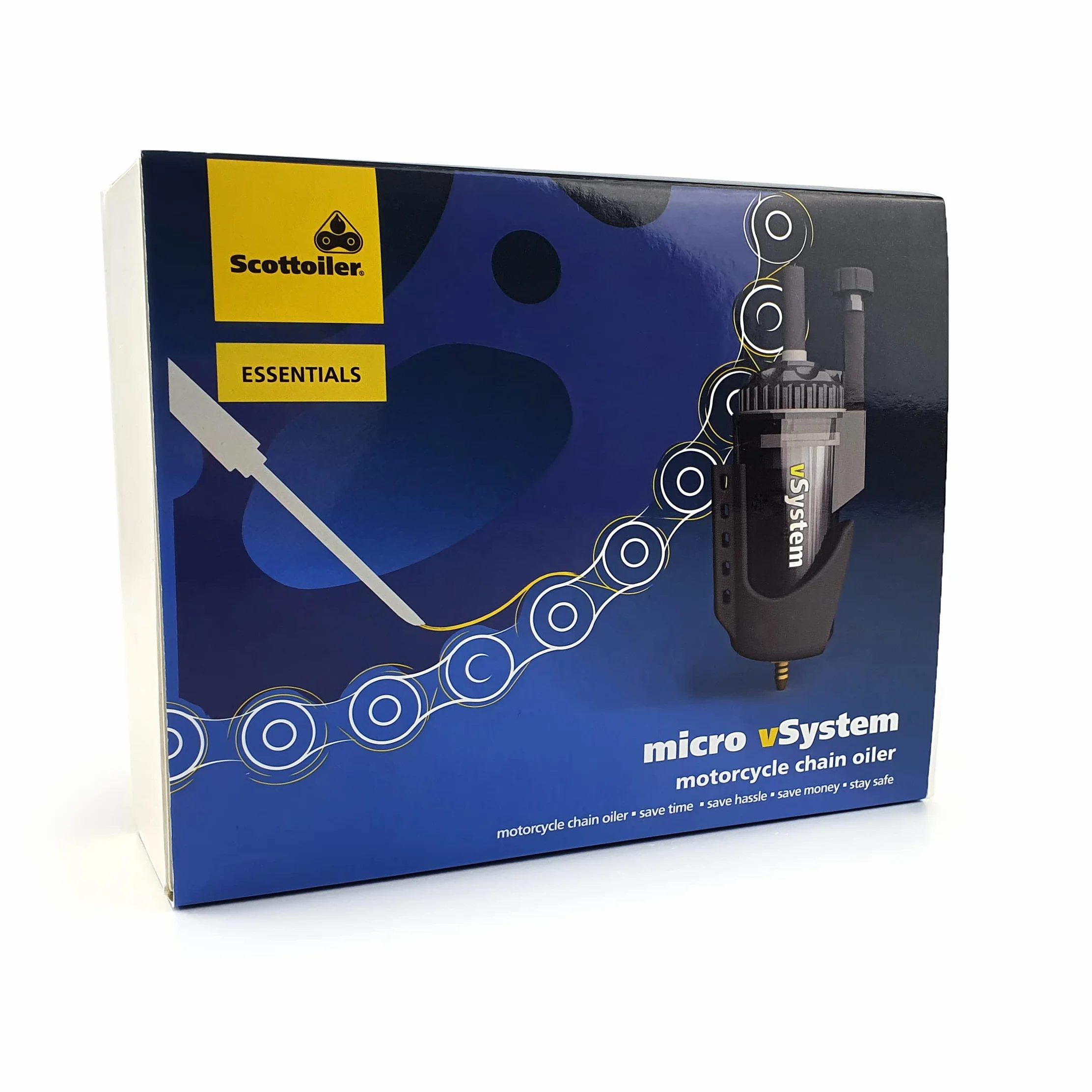 Scottoiler Essentials micro-vSystem automatyczny olej łańcuchowy motocyklowy