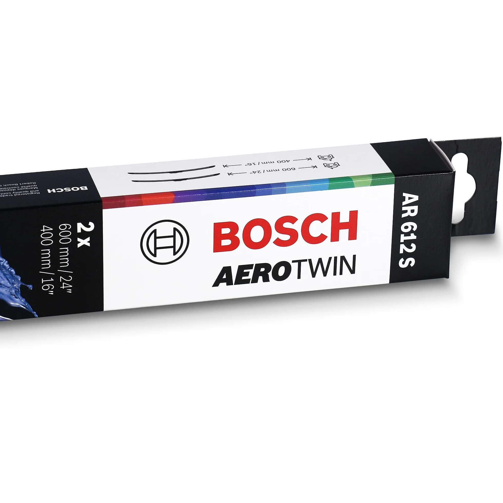 Bosch 3 397 014 158 Pióro Wycieraczki, Czarny, 600 mm/400 mm