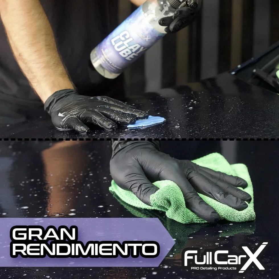 FULLCARX Clay Lube 750 ml lubrykant gliniasty do samochodu, dekontaminacja karoserii, specjalna formuła, doskonała wydajność, efektywne i bezpieczne, profesjonalne czyszczenie