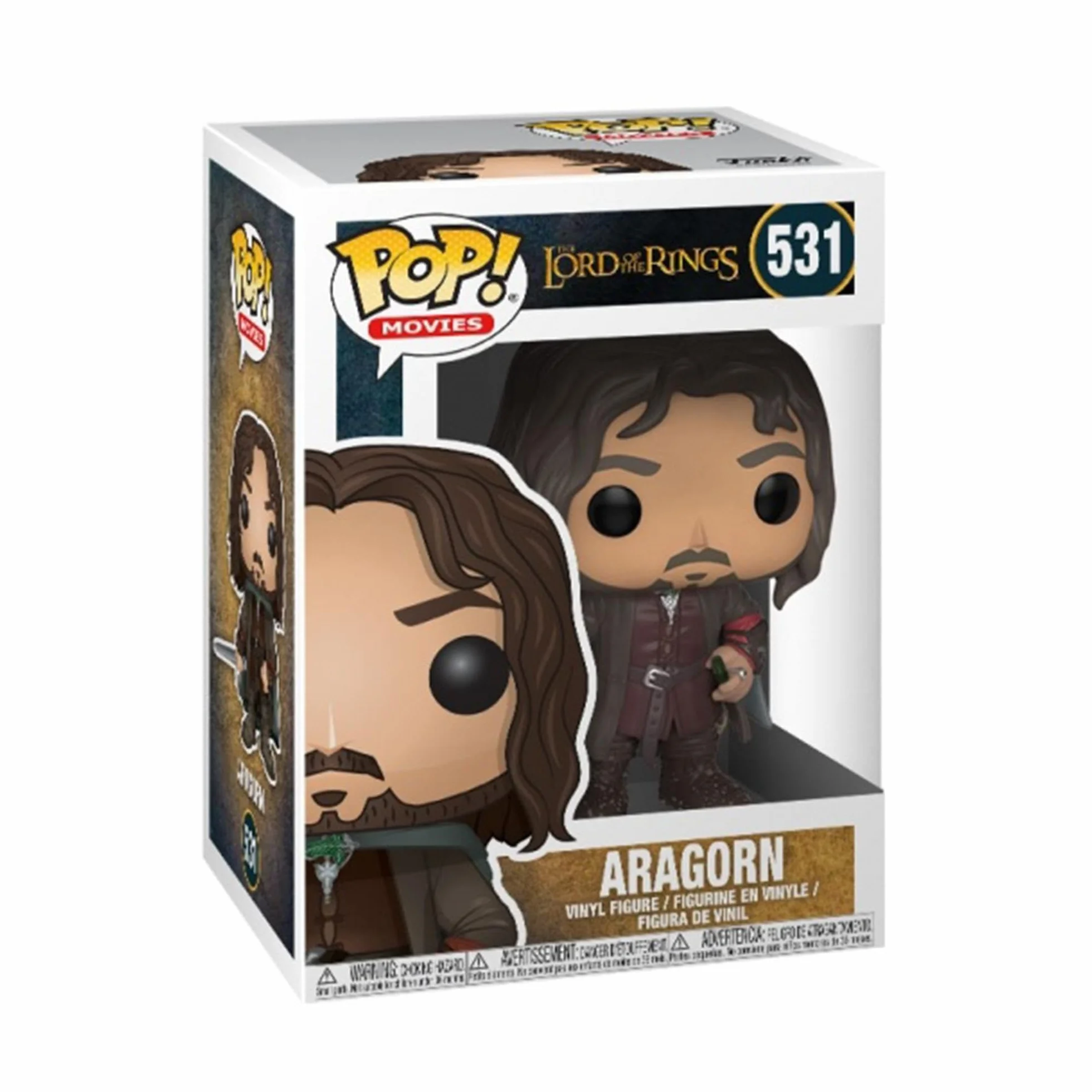 Funko POP Władca Pierścieni Aragorn, 13565, Multi, Standard
