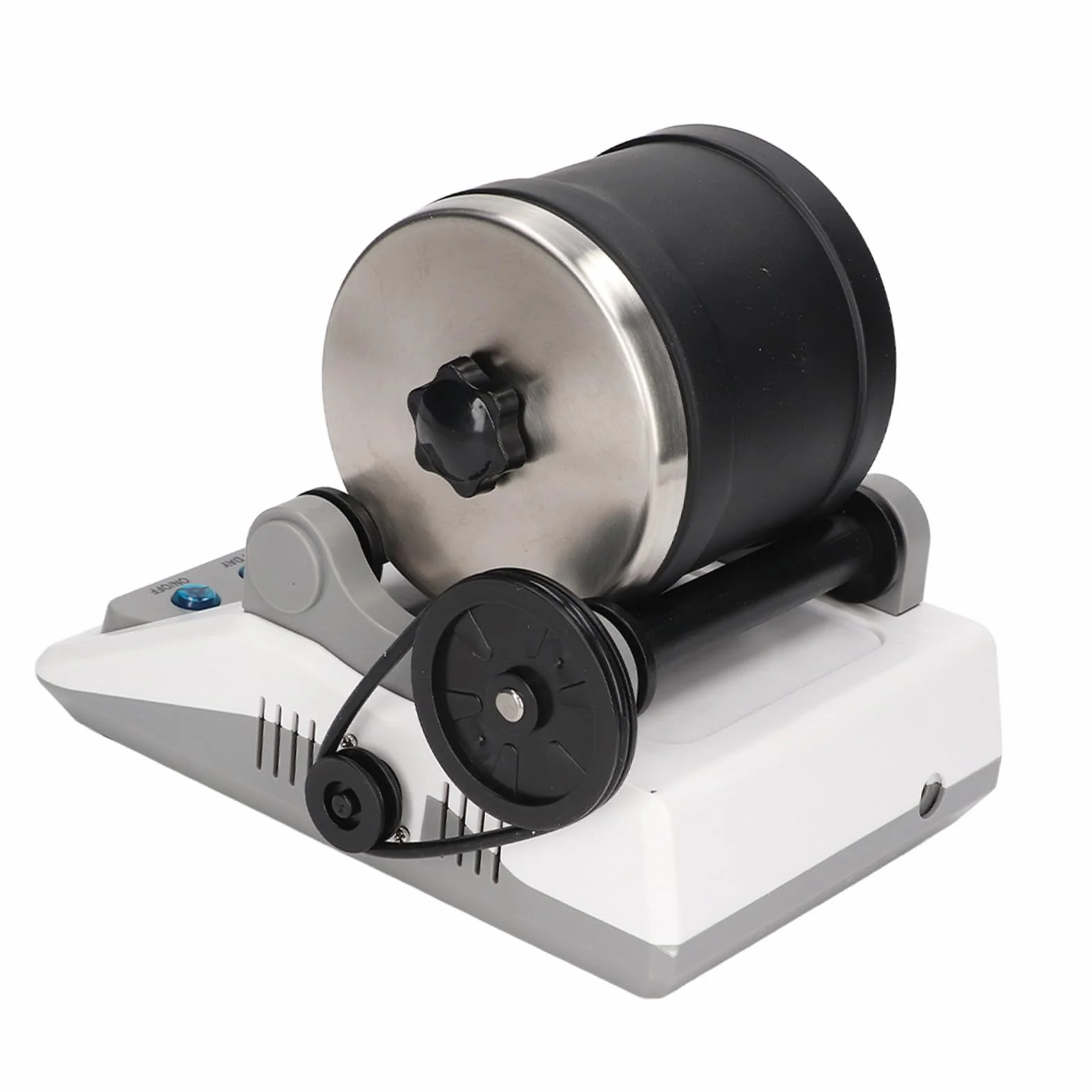 Rock Tumbler Kit DIY elektryczna zabawka z grubymi kamieniami szlachetnymi do polerowania dla dorosłych i 100-240 V, ABS, metalowy zestaw bębna kamiennego, HS-403 (wtyczka UE 220 V)
