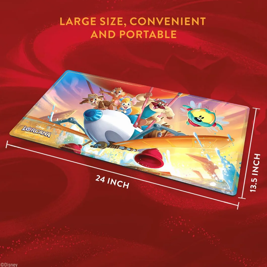 Disney Lorcana TCG: Domäne von Dschafar - Spielmatte Rettungstruppe! Auf Geht's!