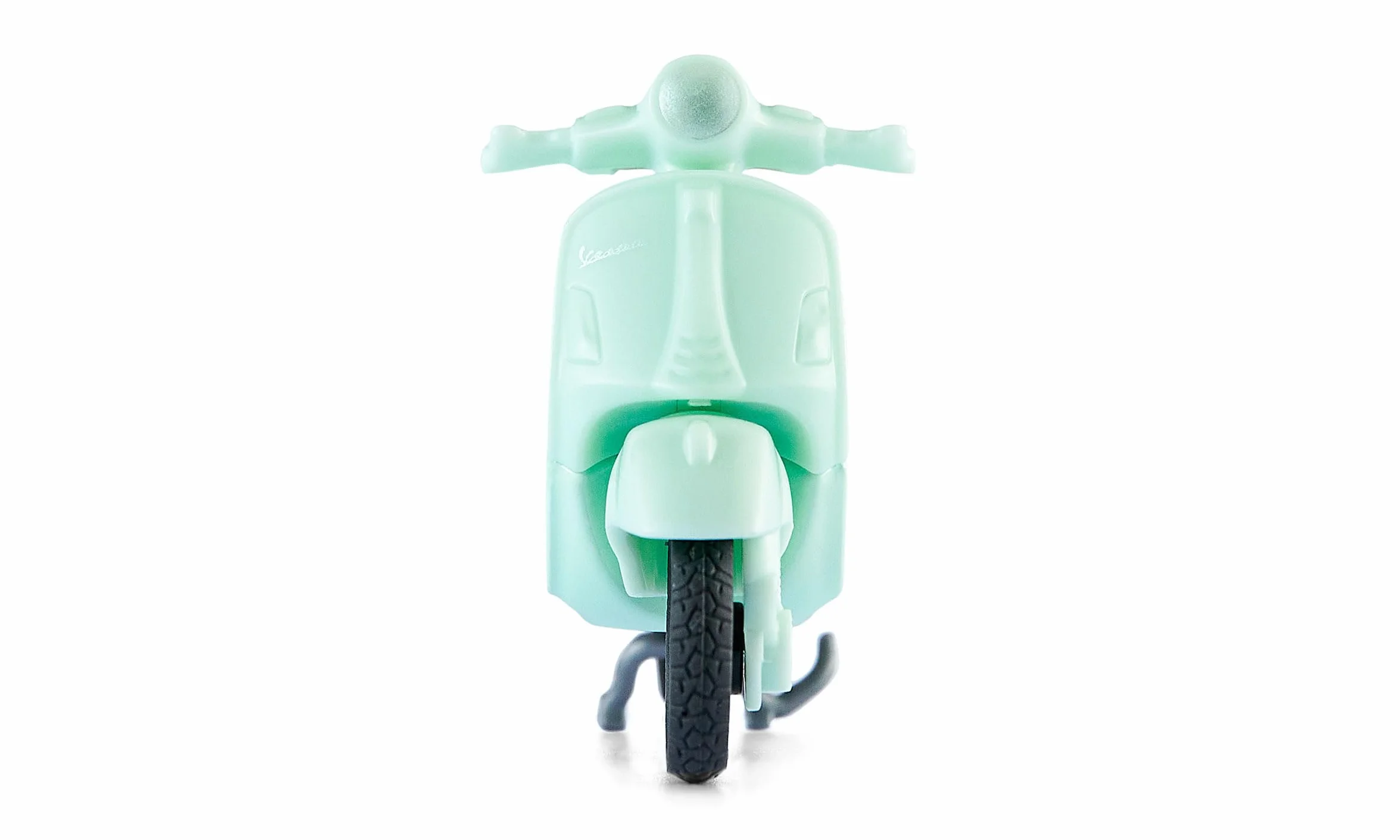 siku 1296, Vespa 125 GTS Super, Zabawkowy skuter, Metal/Tworzywo sztuczne, Mint, Gumowane opony, Ruchoma kierownica i podpórka