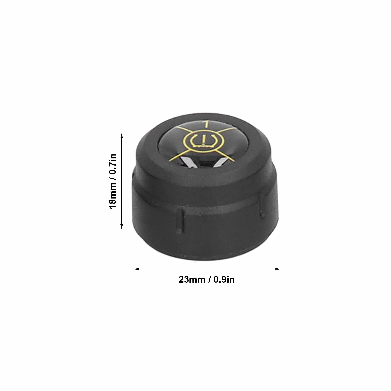 Czujnik Ciśnienia w Oponach, Bluetooth 5.0 IP67 Wodoodporny Monitoring w Czasie Rzeczywistym Czujnik Ciśnienia w Oponach Obsługa TPMS dla Androida dla IOS
