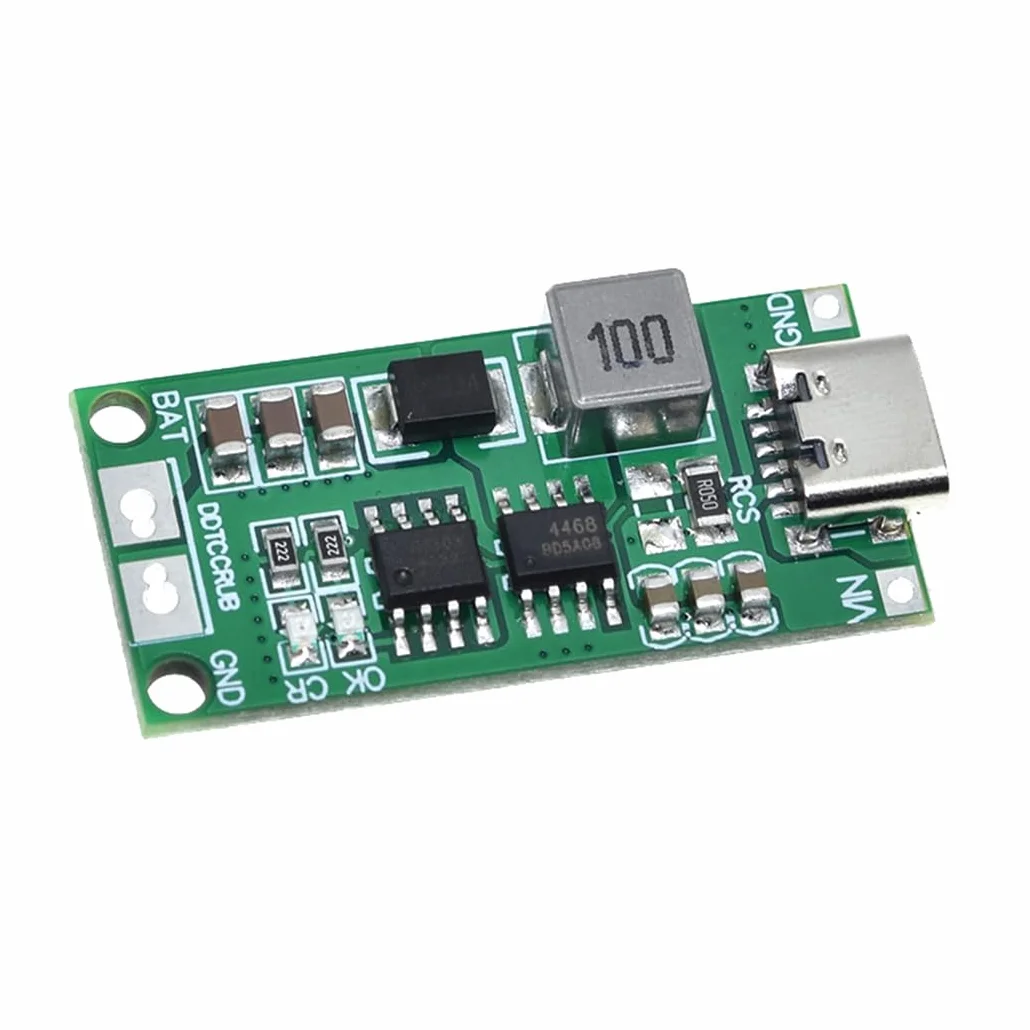 Hailege 2 szt. Multi-Cell 2S 3S 4S Step-Up Boost LiPo polimerowa płyta ładująca litowo-jonowa USB-C do 8,4 V 12,6 V 16,8 V (2S 1A) 7,4 V 11,1 V 14,8 V 18650 moduł boost baterii litowej typu C