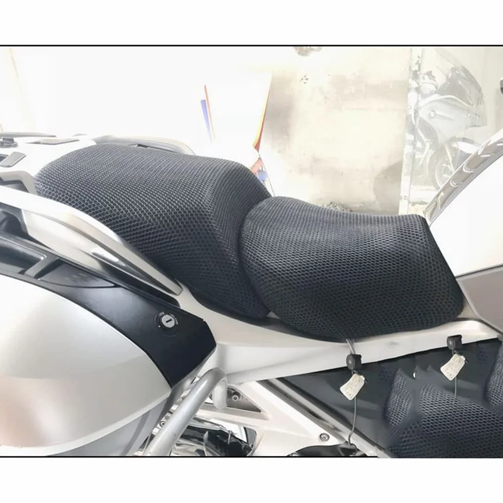 Genérico Siatkowa poszewka na poduszkę na siedzenie motocyklowe, ochraniacz na siedzenie dla BMW R1200RT R1200 RT