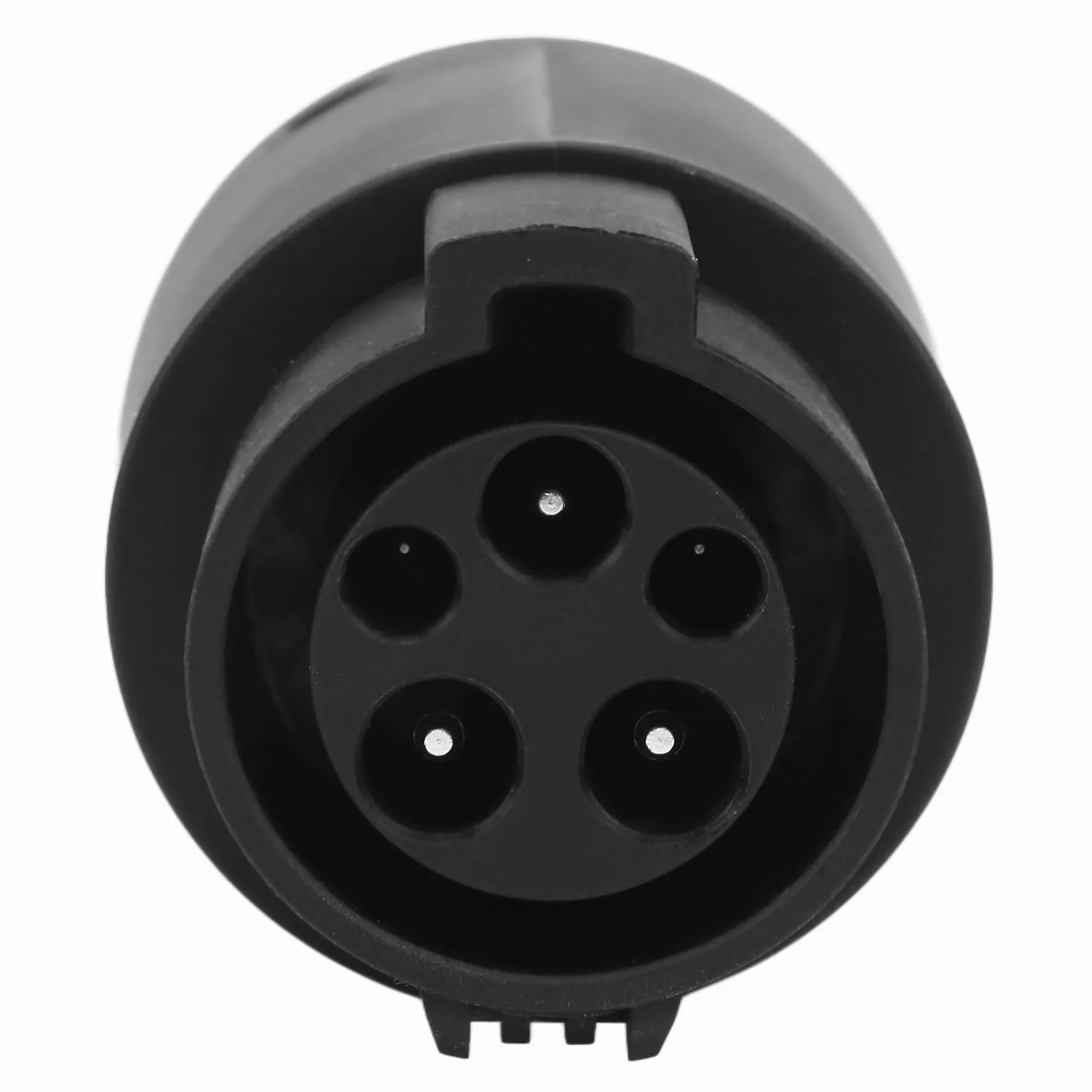 Aramox Adapter do ładowania pojazdów elektrycznych typu 1 do typu 2 Złącze EV 16-32A 220-250 V dla pojazdów standardowych od USA do UE