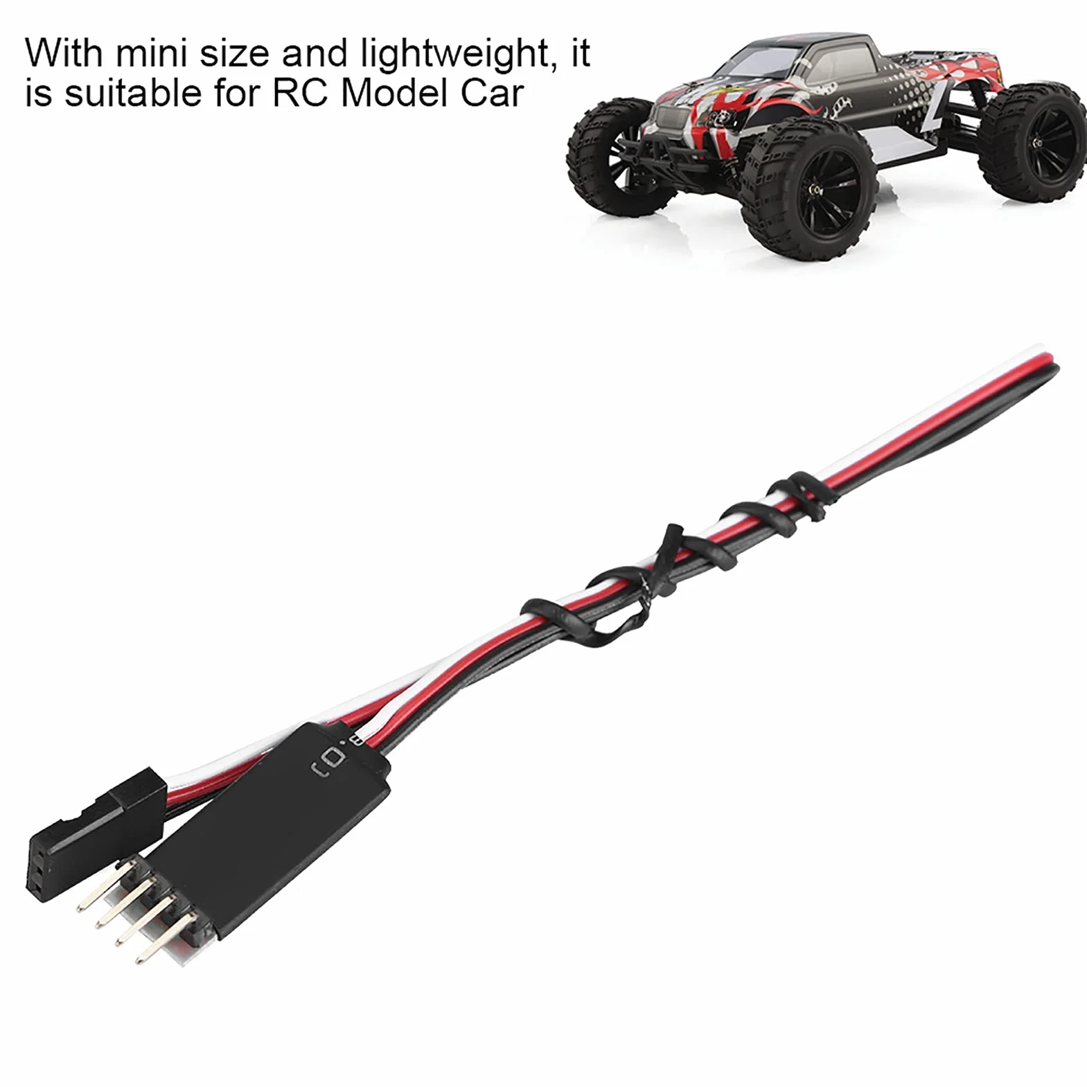 VBY1 RC Light Switch, przełącznik RC Moduł przełącznika RC Lampa Lampa sterowania RC Autolicht On/Out Off RC Oświetlenie dla Model pojazdu RC Dostęp do przełącznika RC RC