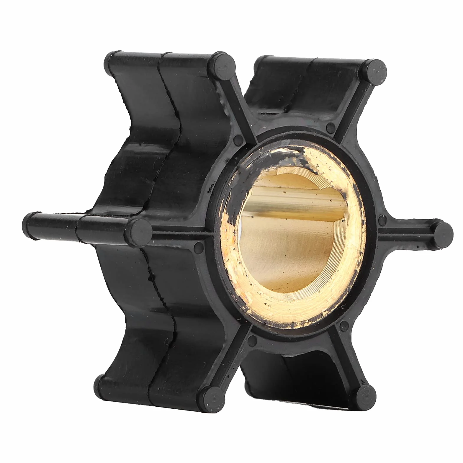 Wirnik Pompy Wodnej, Akozon 389576 Wirnik Full Power Plus Części Zamienne do Silnika Zaburtowego Pasuje do Johnson Evinrude 4/4,5/5/6/8 Koni Mechanicznych
