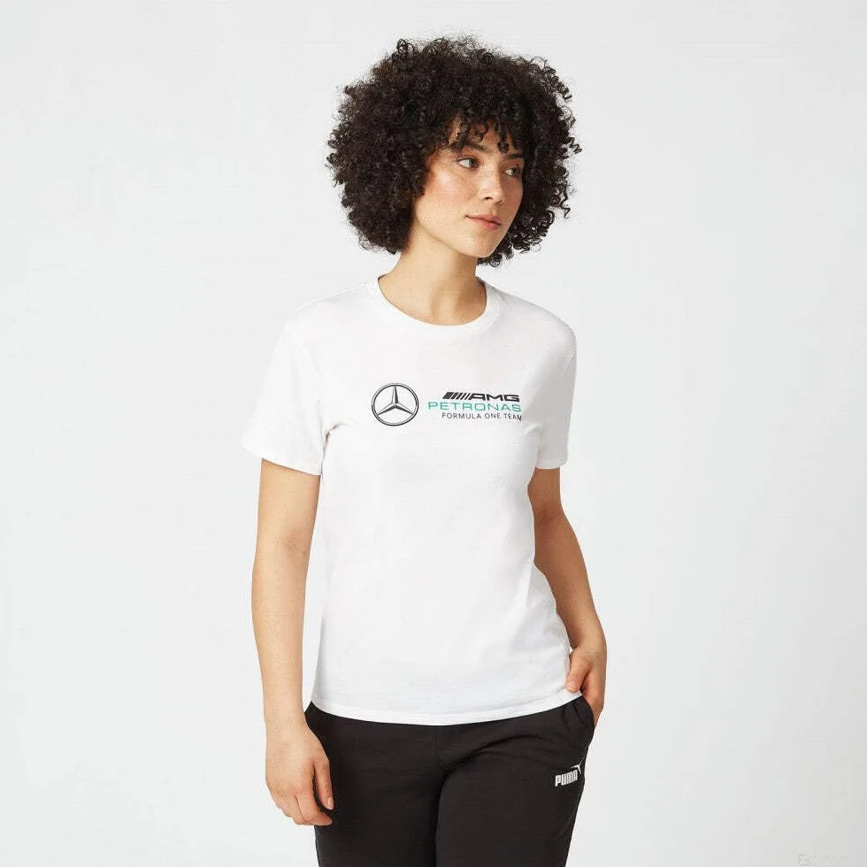 Mercedes AMG Petronas Formuła 1 Team - oficjalny towar Formuły 1 - damska koszulka z dużym logo