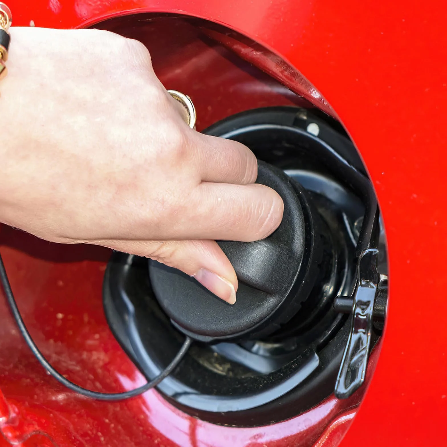 Korek wlewu paliwa, kompatybilny z VW Pol Golf 2, 3, 4, Jetta, Passat B3, B4, B5, Audi A1, A2, A3, A4, A6, A8, uniwersalna pokrywa wlewu paliwa z taśmą mocującą, pokrywa zbiornika paliwa zamiennik