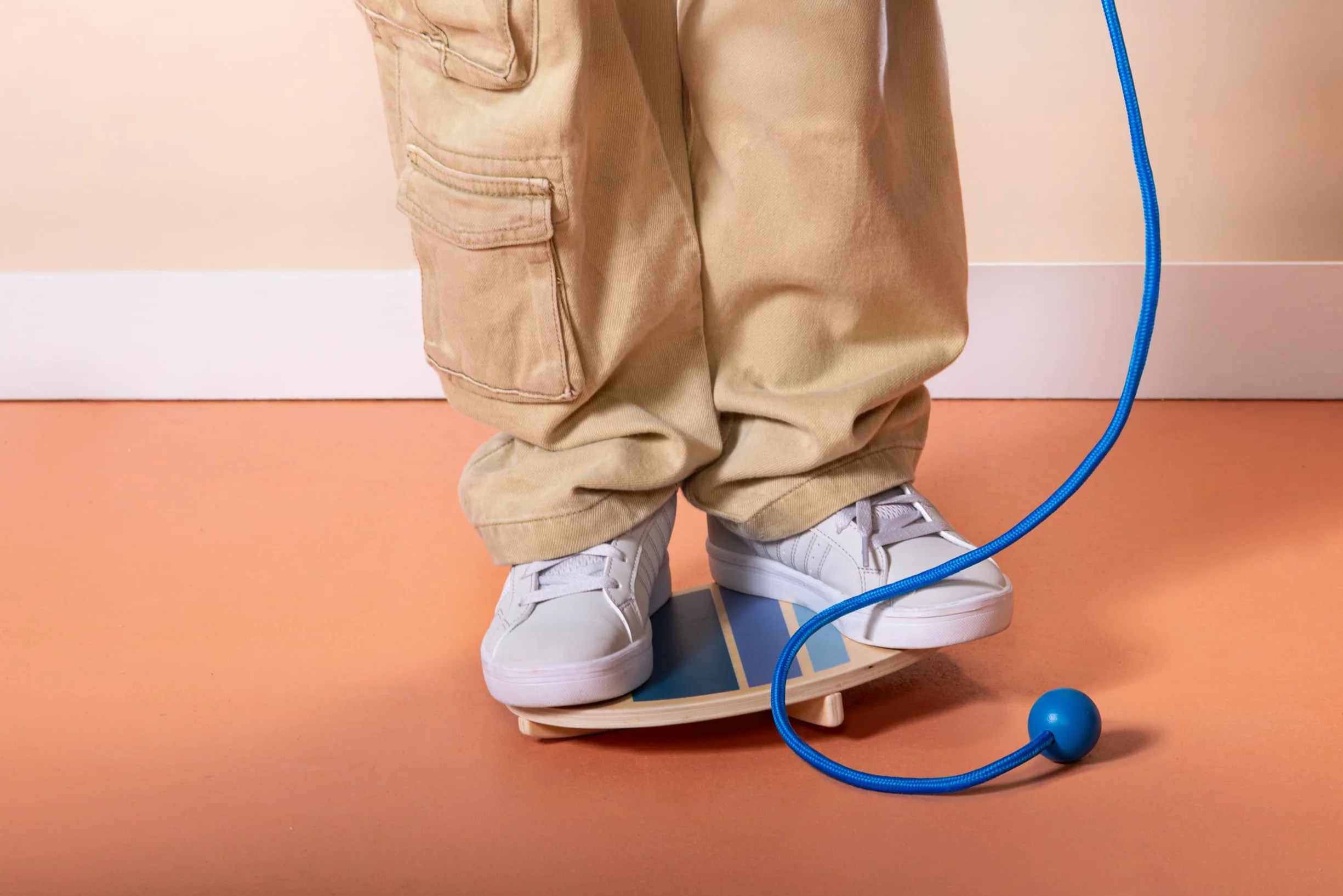 Tug of Two – drewniana gra balansowa z liną | trening zręcznościowy i równowagi dla dzieci i dorosłych | gra na świeżym powietrzu dla 2 graczy