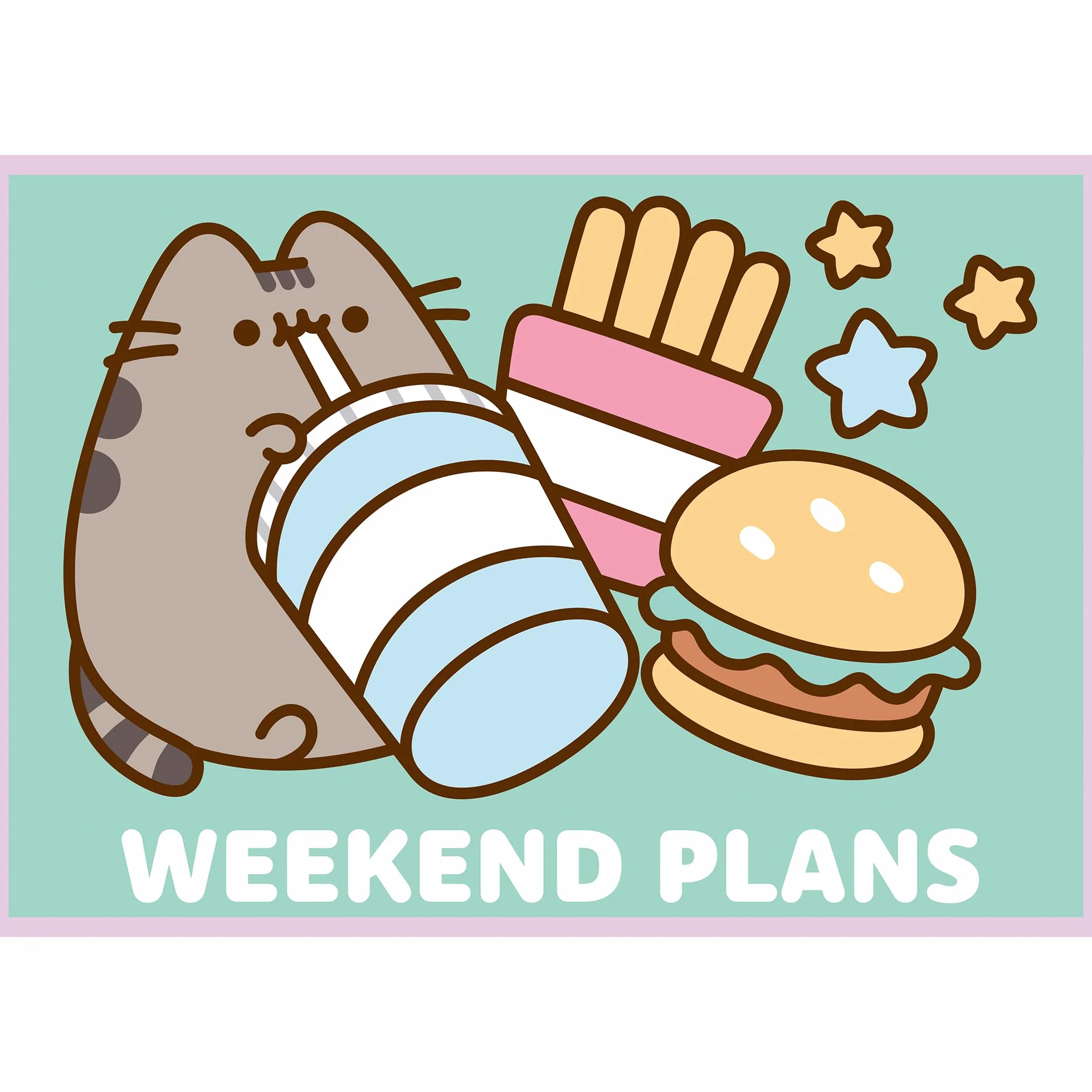 Trefl - Puzzle 4w1: Fluid World Pusheen, Poznajcie Pusheena - 4 x 250 Elementów - Zestaw Czterech Układanek dla Nastolatków