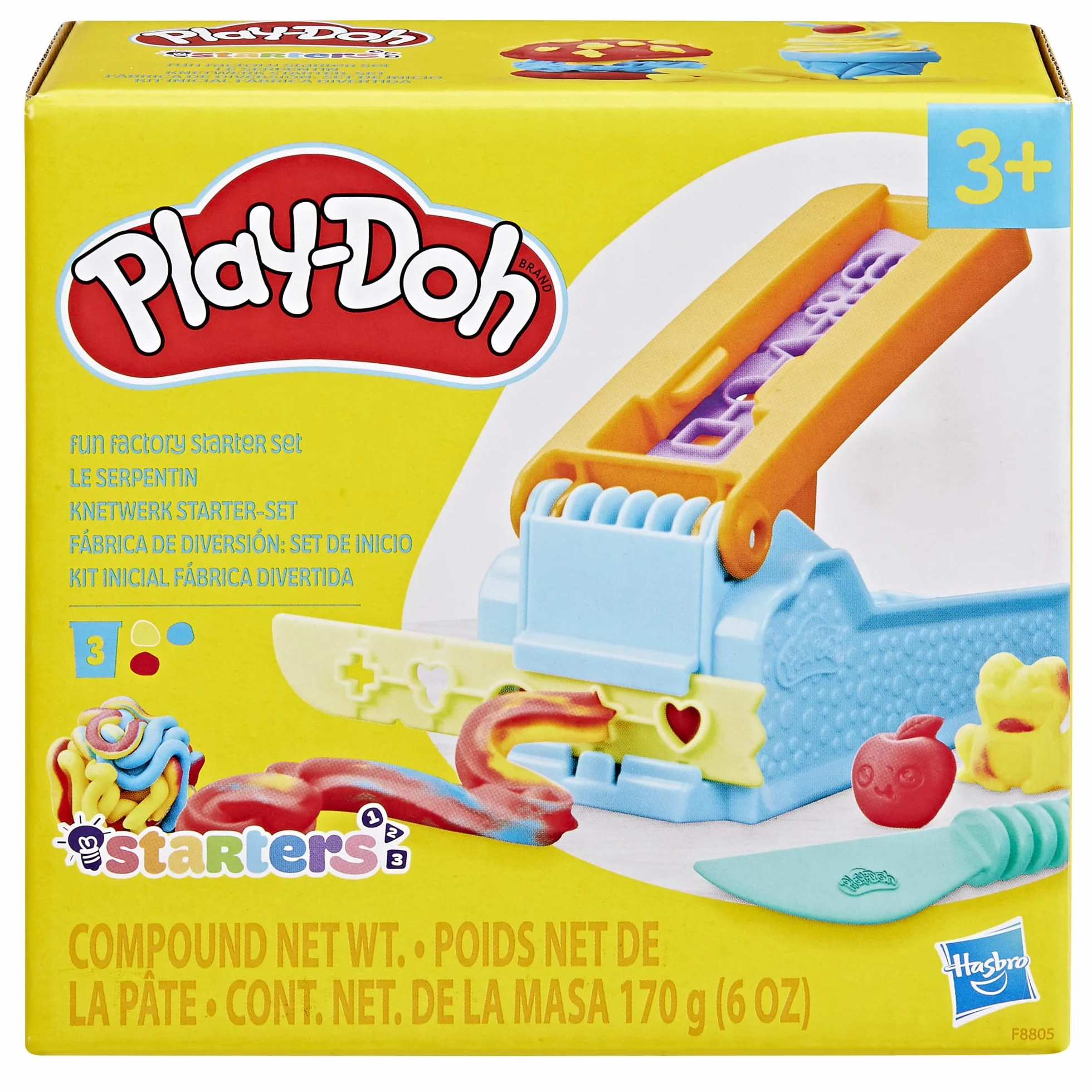 Play-Doh Zestaw startowy Fabryka Śmiechu Play-Doh do plastycznych zabaw dla dzieci