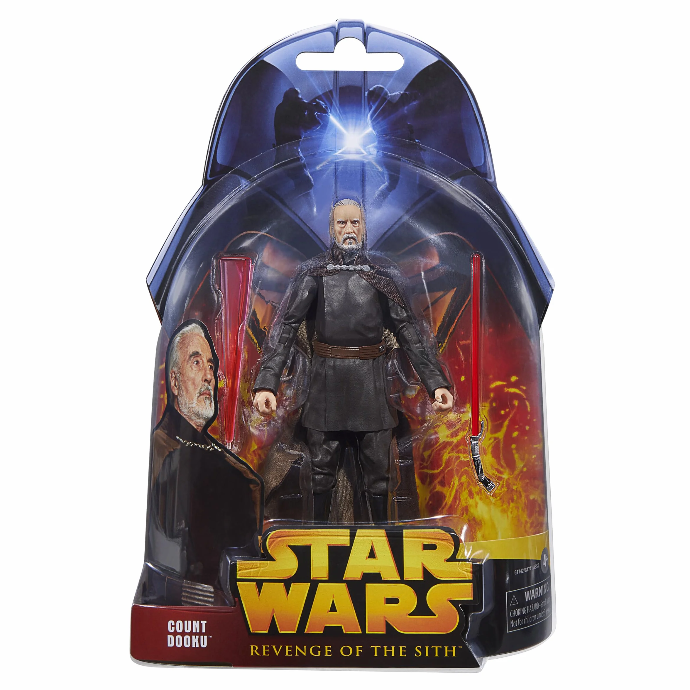Hasbro Star Wars Hrabia Dooku z Kolekcji Star Wars The Black Series, 15-Centymetrowa Figurka Kolekcjonerska na 20. Rocznicę Filmu Gwiezdne Wojny: Zemsta Sithów