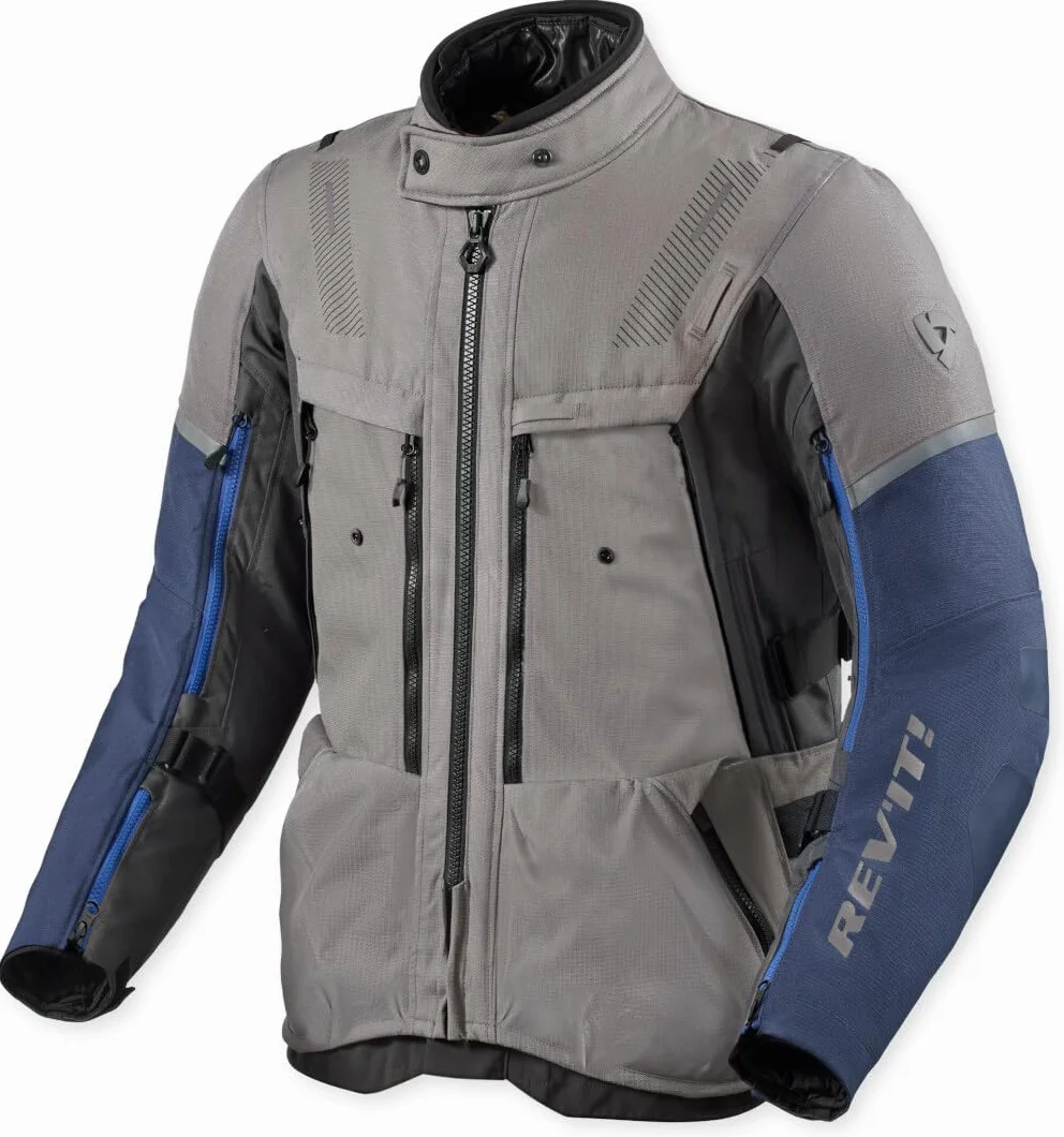 Revit Sand 5 H2O Kurtka tekstylna motocyklowa, jasnoszary/ciemnoszary, XL