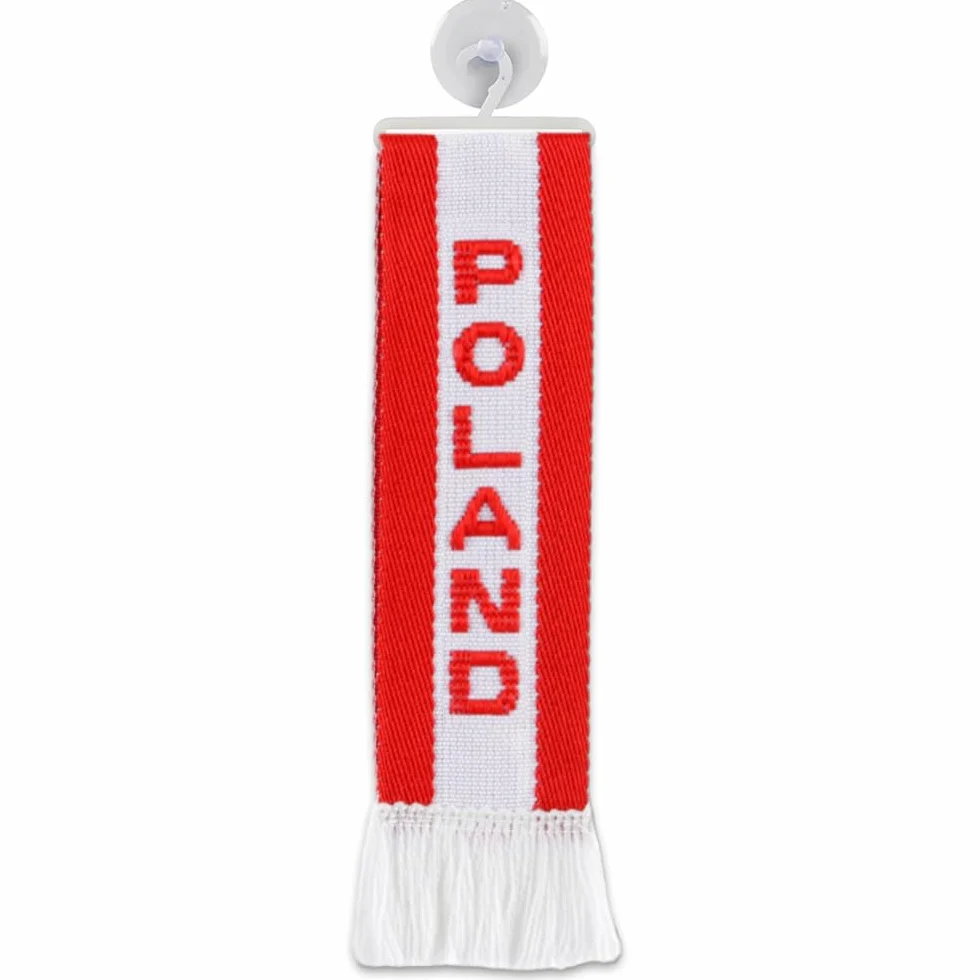 TRUCK DUCK® Samochód ciężarowy mini szal Polska mini szal proporczyk flaga flaga przyssawka lustro dekoracja