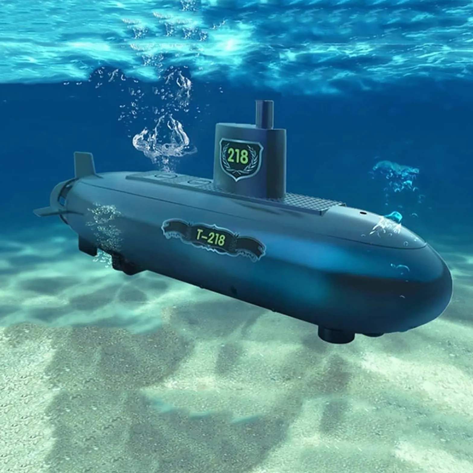 Mini łódź podwodna Rc 6 kanałów zdalnego sterowania pod wodą Statek Rc Łódź wodoodporna Nurkowanie Akumulator Zabawka dla dzieci Prezent dla dzieci
