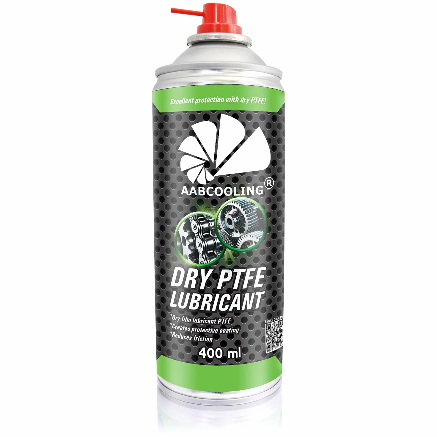 AABCOOLING Dry PTFE Lubricant 400 ml – suchy smar teflonowy w spreju, odporny na wodę i kurz