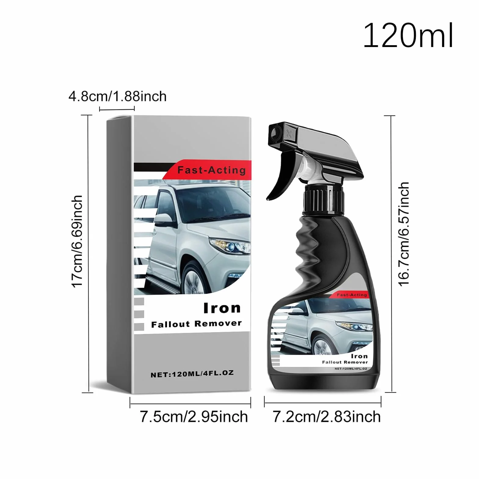 Spray do usuwania rdzy 120 ml ochrona przed utlenianiem środek do czyszczenia samochodu motocykla łodzi