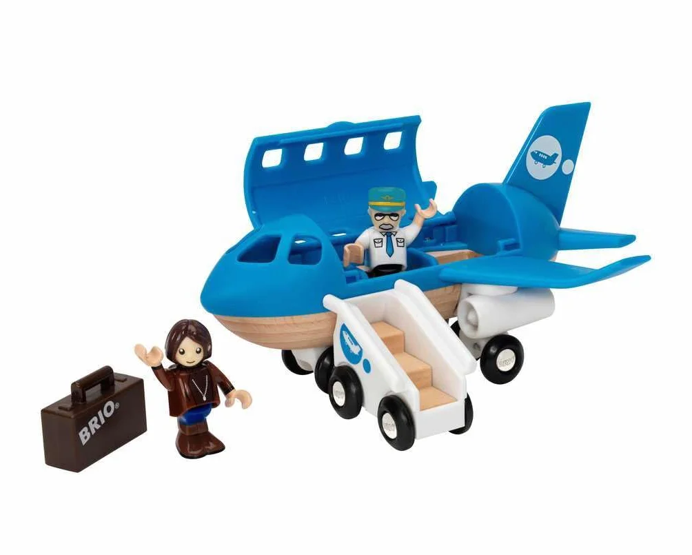 BRIO World - Blaues Flugzeug