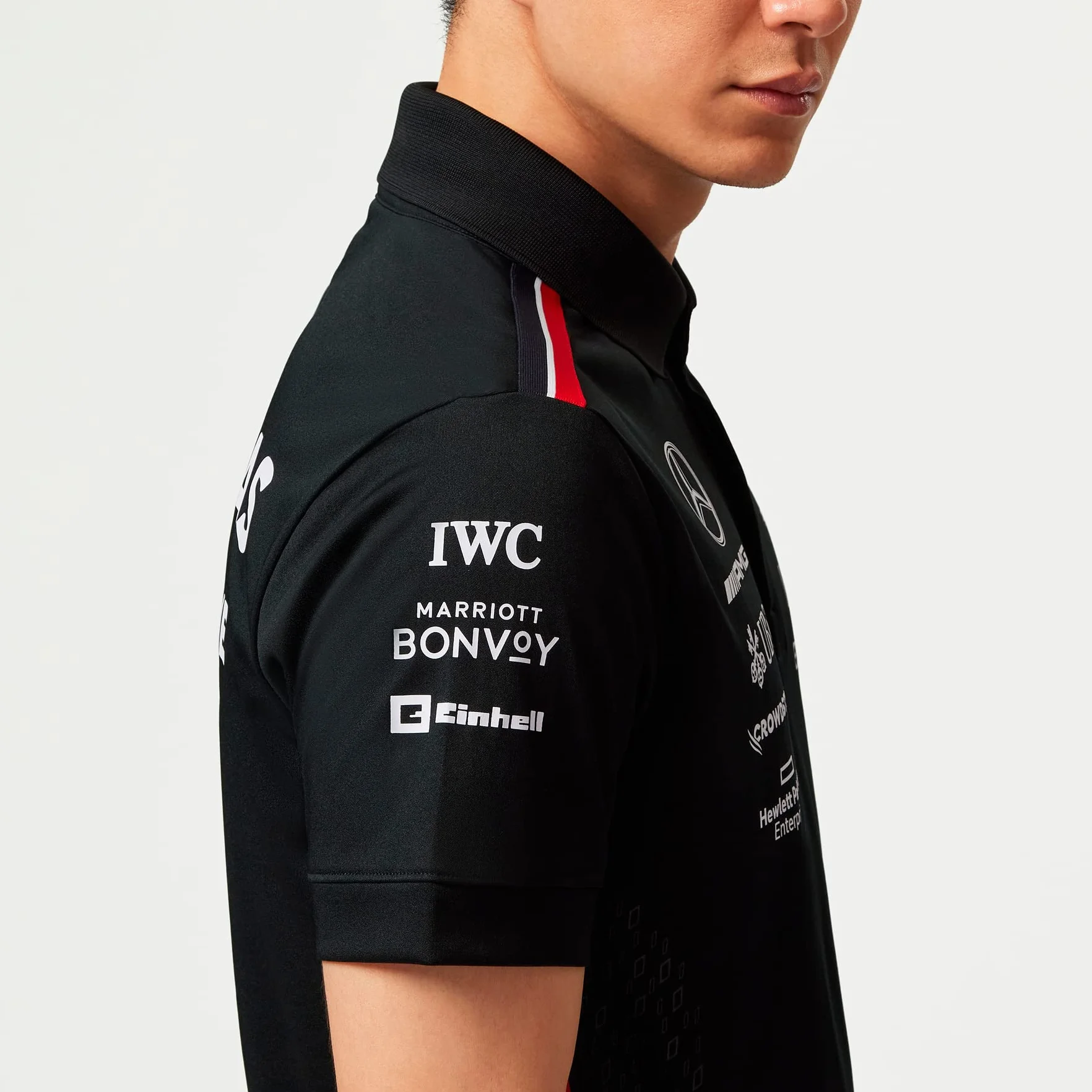 Mercedes AMG Petronas Formula One Team 2023 Team Polo czarna