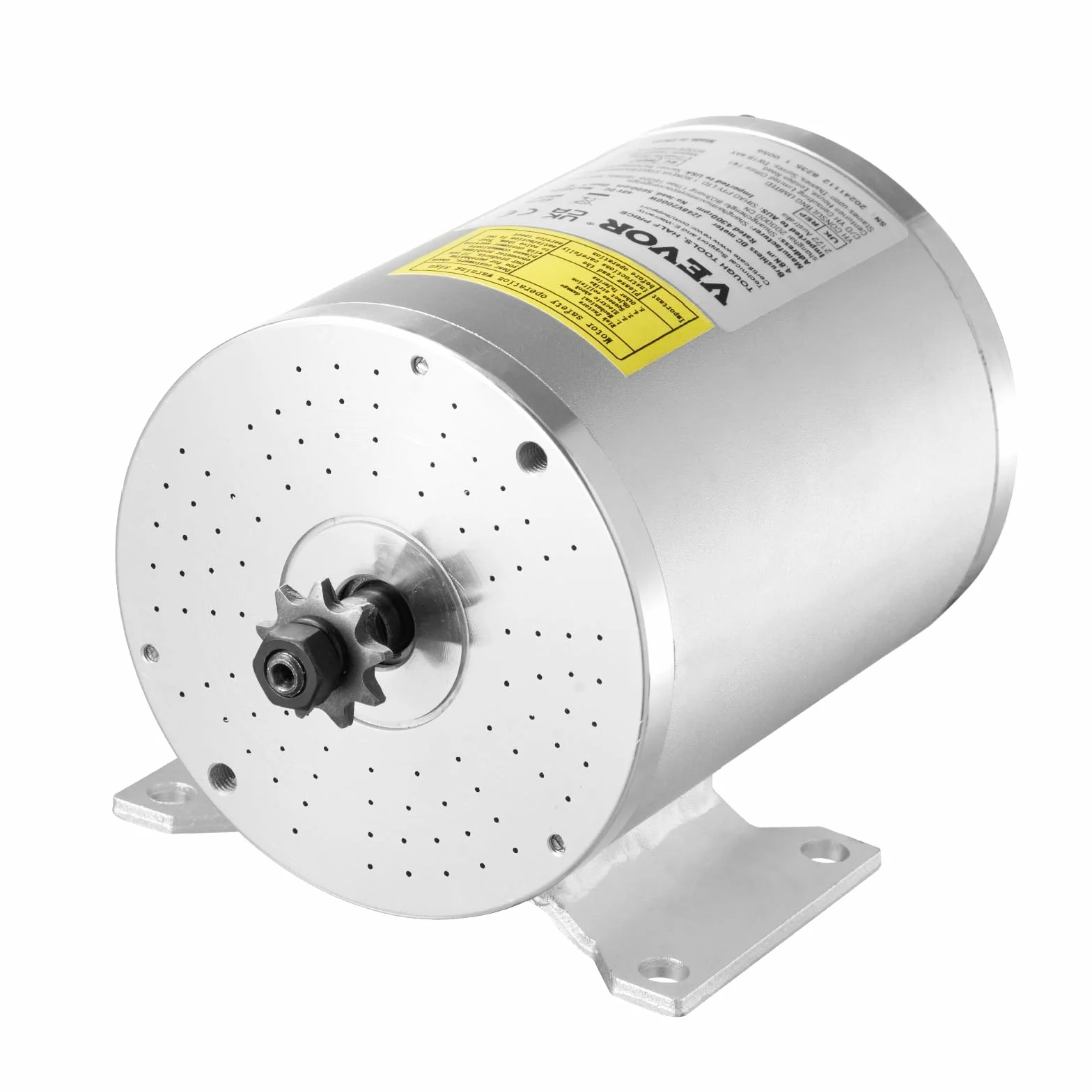 VEVOR Bezszczotkowy silnik elektryczny 2000W 48V 4300 RPM z regulatorem prędkości do gokartów