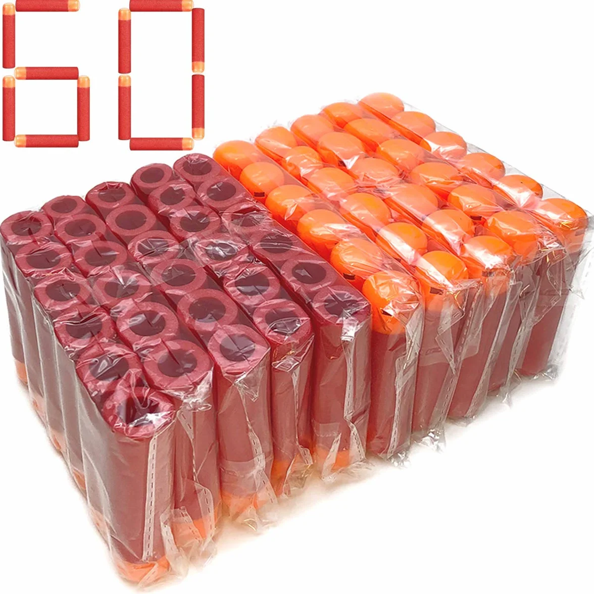 Airlab Rzutki do darta, akcesoria Nerf N-Strike, Refill Bullets do N-Strike Elite MEGA