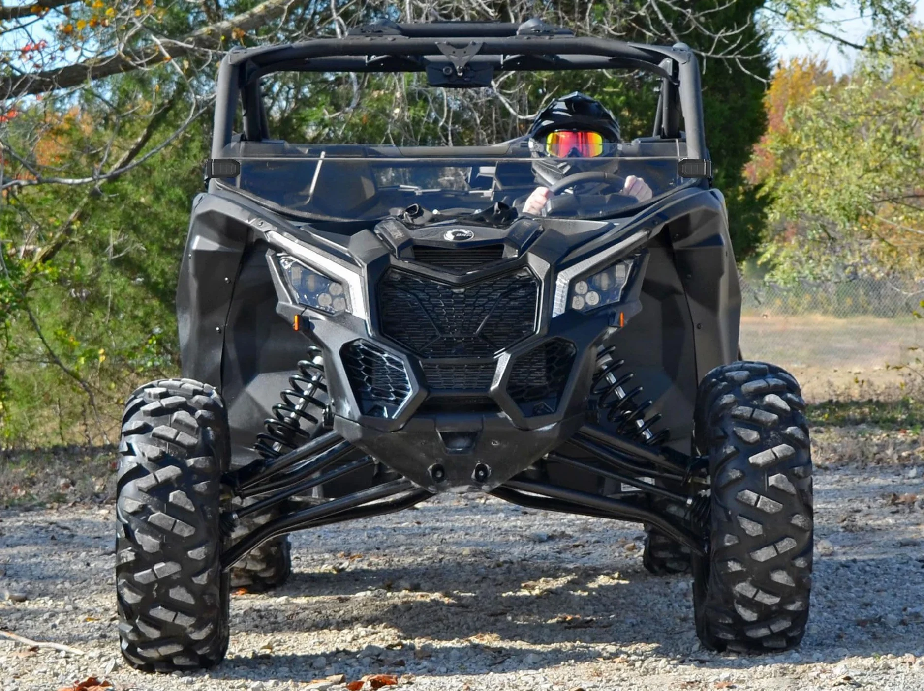 Półprzednia szyba PMMA pasuje do Can-Am Maverick X3 XRS XDS Turbo R Max 2017-2025