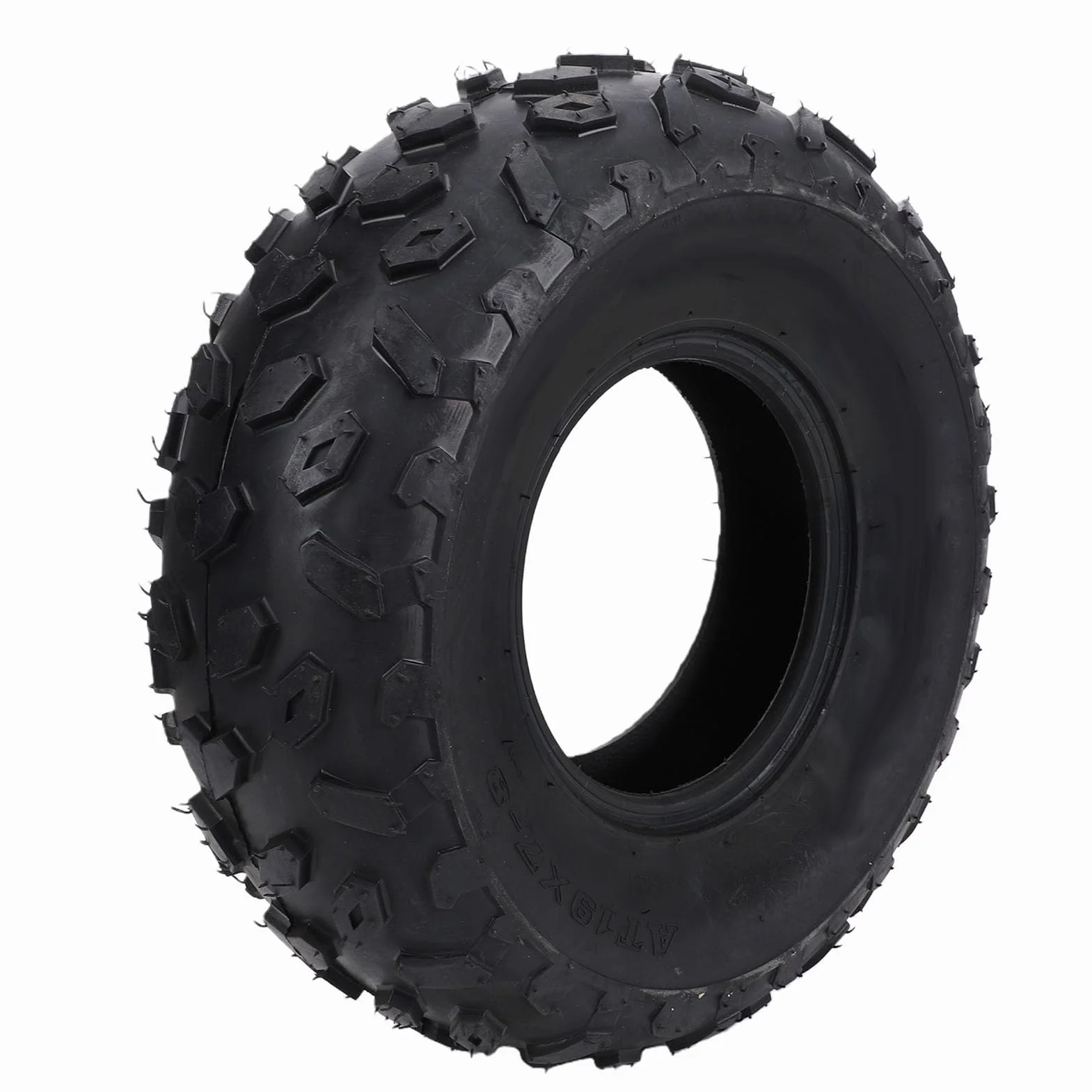 Akozon Opona do Mini-motocykla ATV 19x7 8, Odporna na Przebicie, Bezdętkowa Opona Terenowa z 4-warstwową strukturą, Przeznaczona do Jazdy w Błocie, Piasku i Skałach, Zamiennik dla