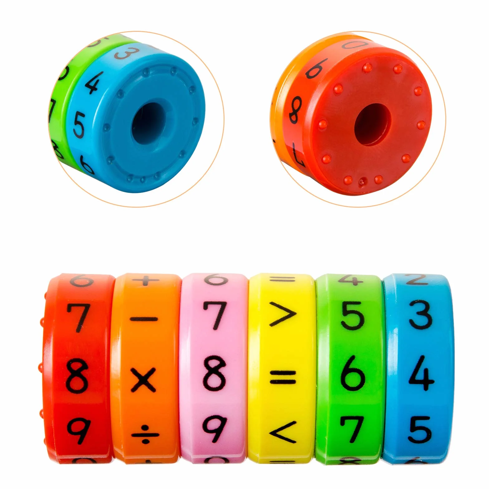 Kesote 2 zabawki edukacyjne, matematyka, rolka do liczenia, na rozpoczęcie szkoły, matematyka, nauka liczenia, zabawka na początek szkoły, prezent na Boże Narodzenie