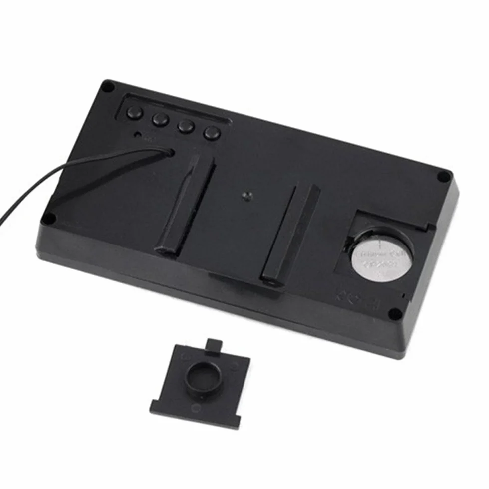 Cyfrowy termometr samochodowy higrometr 12 V LCD 1 4-calowy