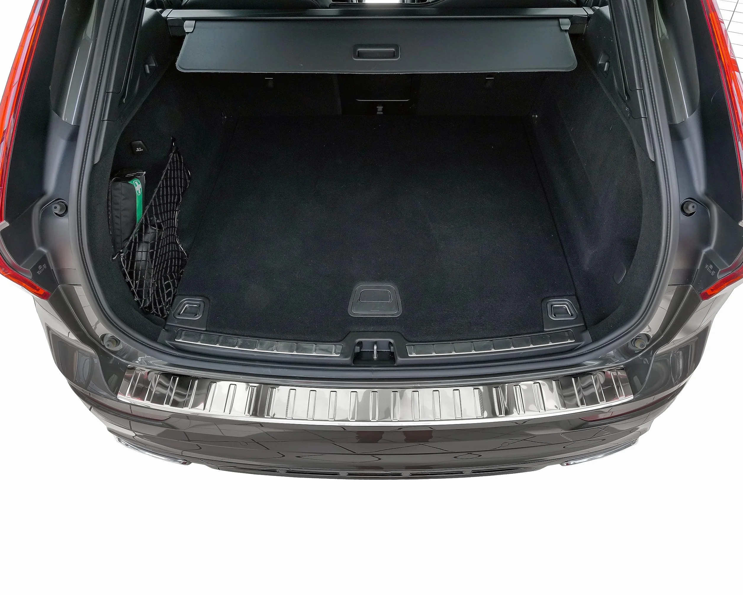 Os?ona progu baga?nika, stal nierdzewna, chrom, kompatybilna z Volvo XC60 II, rok produkcji od 2017, jako?? premium RECAMBO