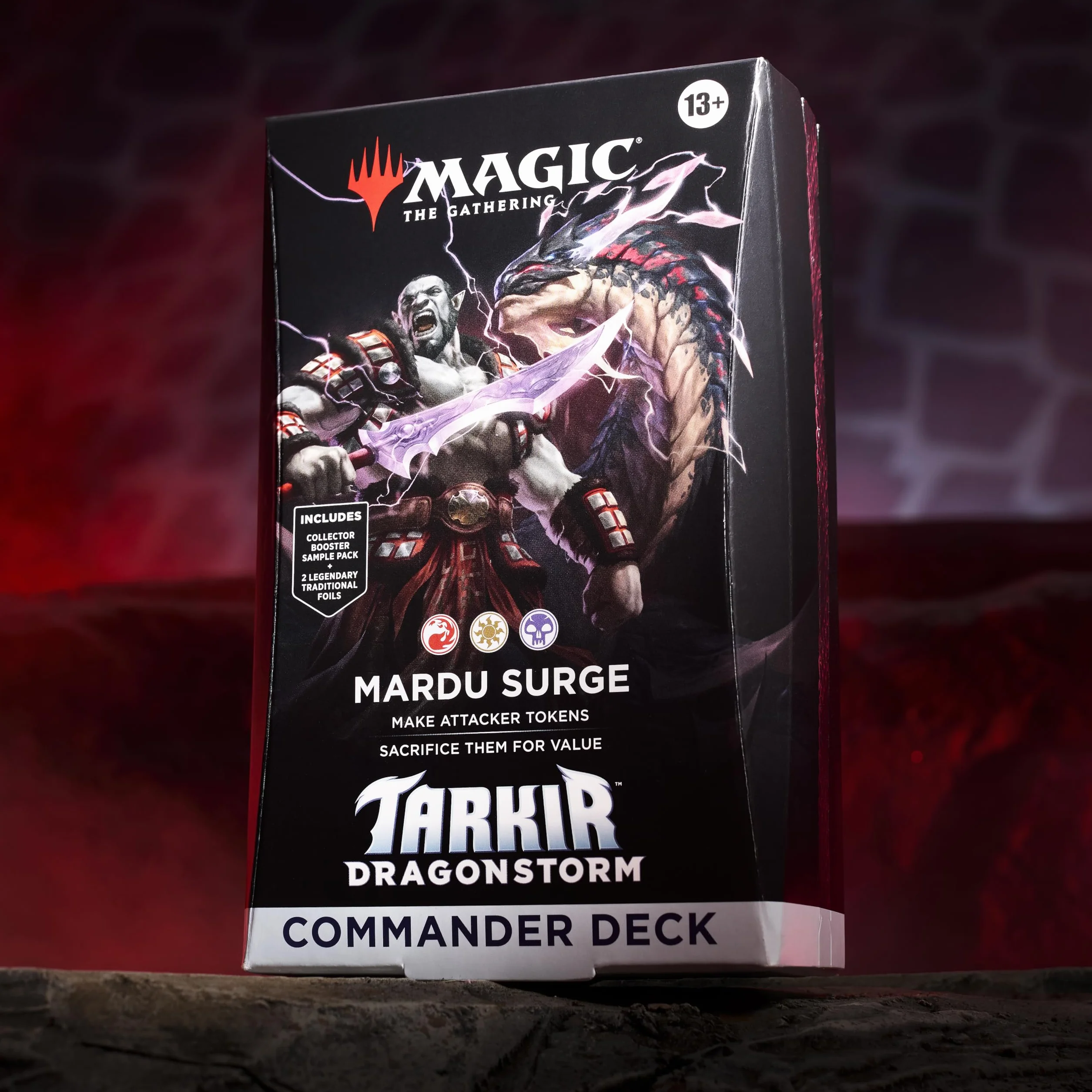 Talia dowódcy Commander Magic: The Gathering Tarkir: Dragonstorm — Mardu Surge (Wersja Angielska)