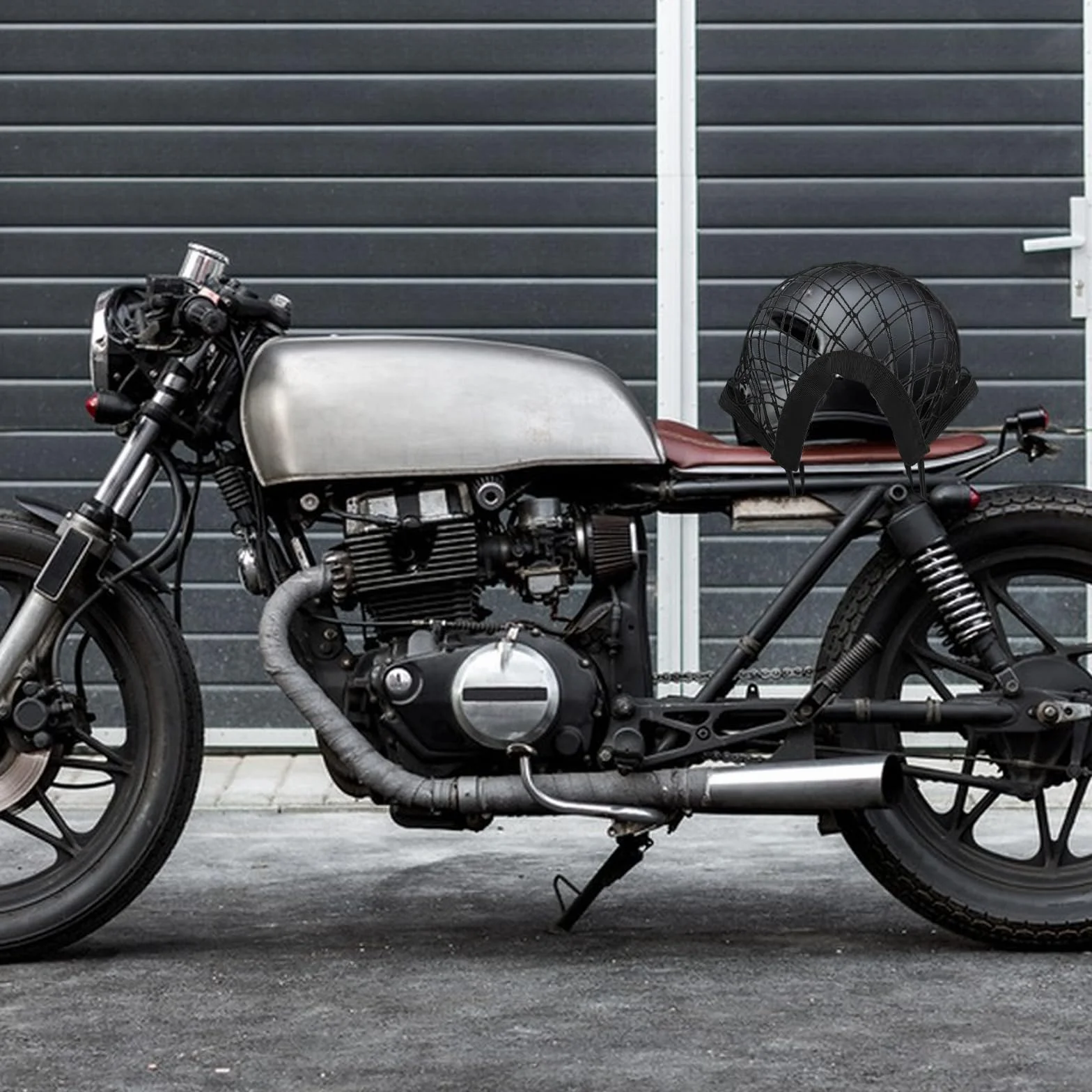 Siatka na bagaż motocykl rower z 4 haczykami