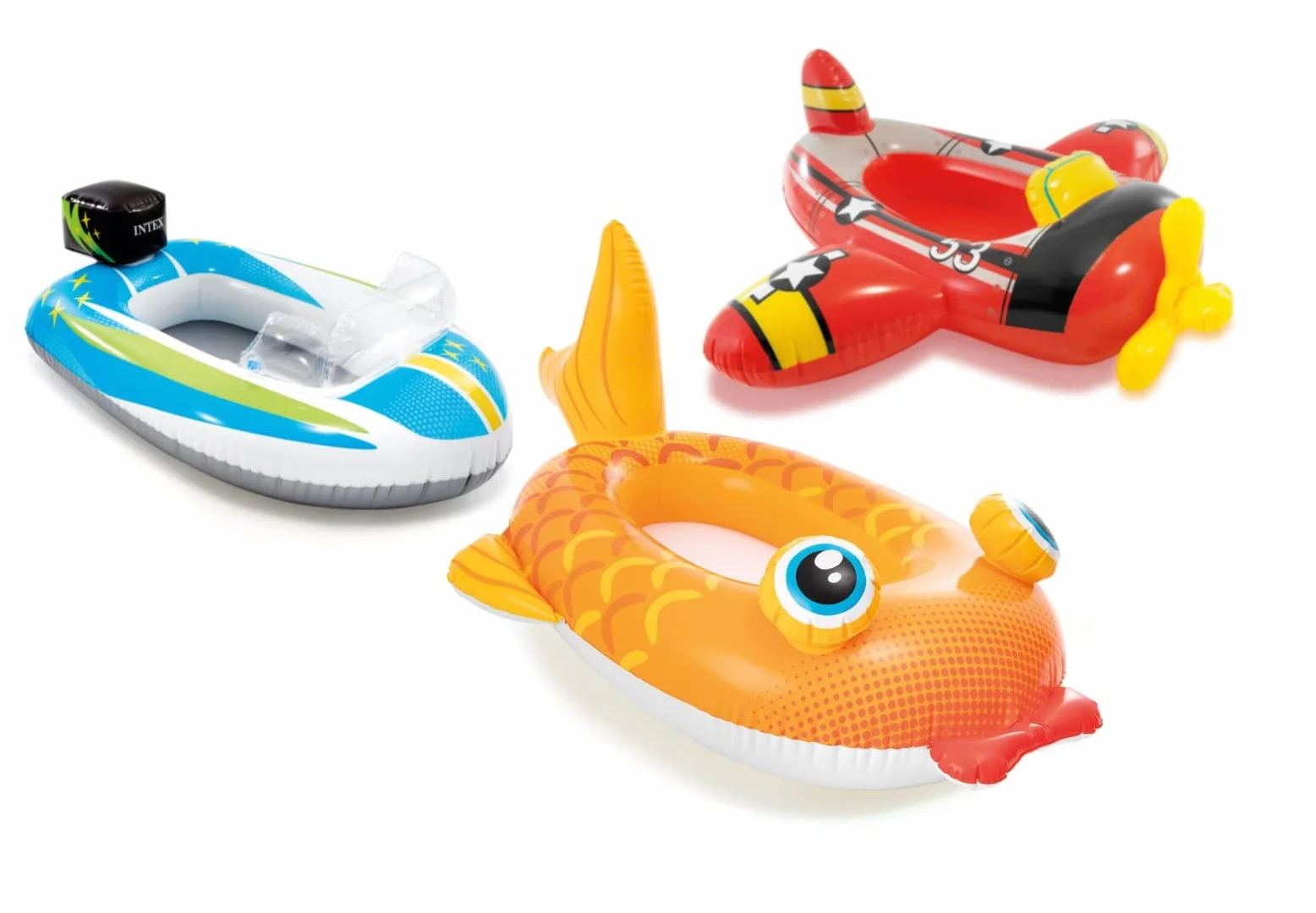 Intex Pool Cruiser nadmuchiwany fotelik dla niemowląt/łódź pływacka, model posortowany